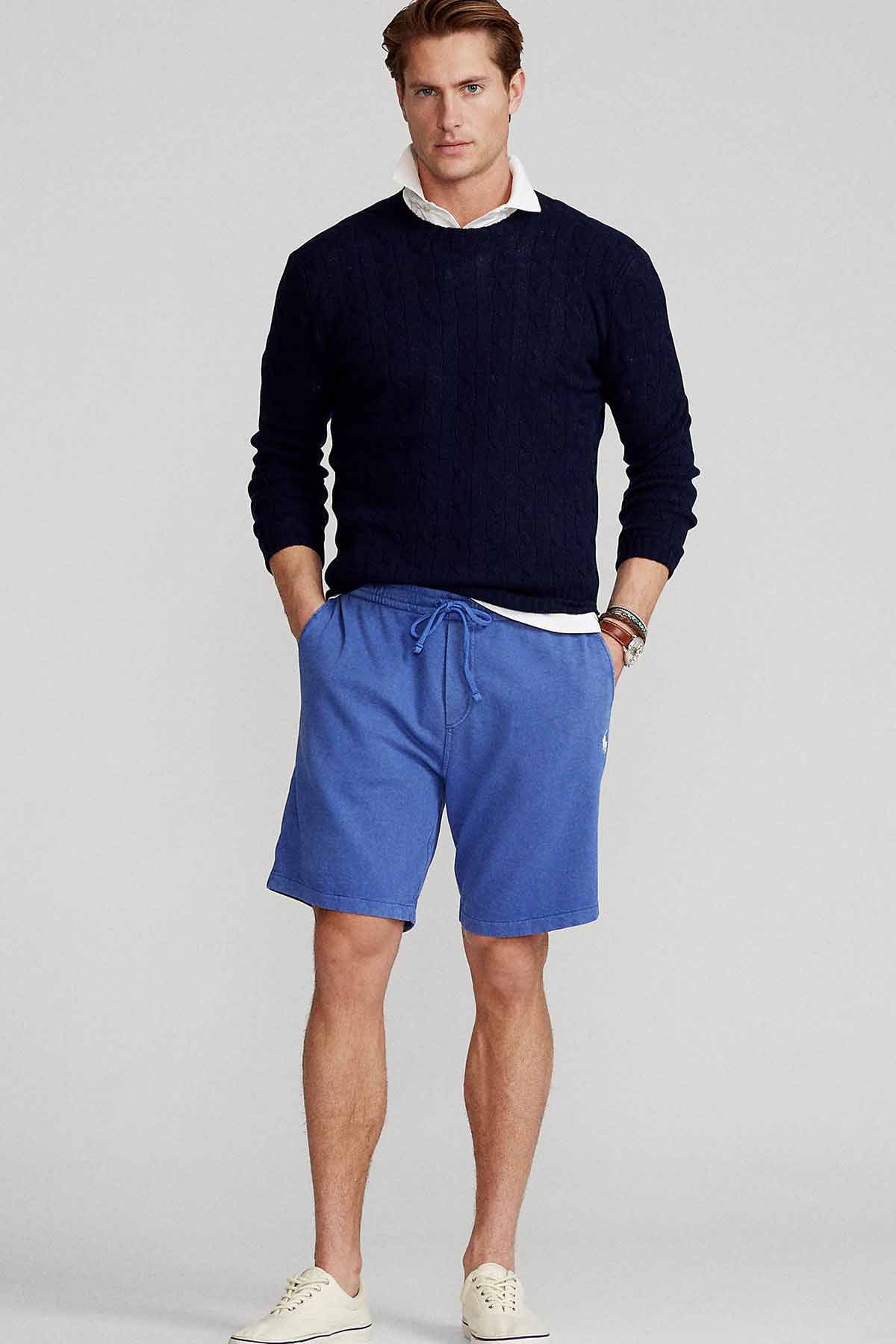 Polo Ralph Lauren Yıkamalı Penye Şort-Libas Trendy Fashion Store