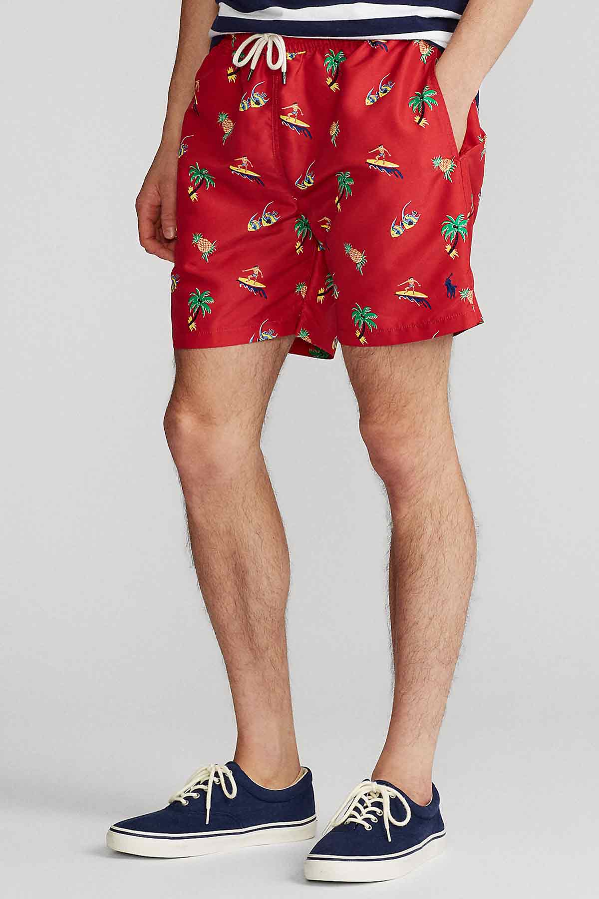 Polo Ralph Lauren Desenli Şort Mayo-Libas Trendy Fashion Store