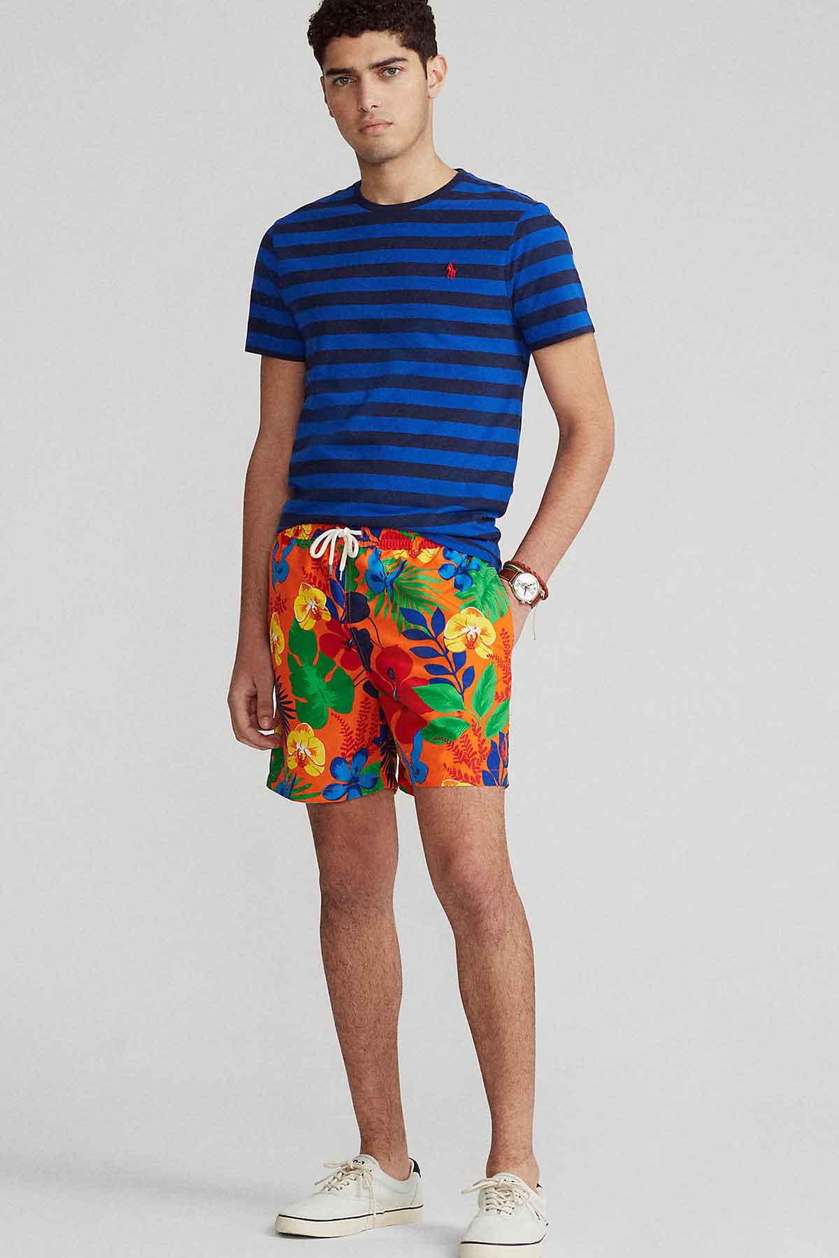 Polo Ralph Lauren Çiçek Desenli Şort Mayo-Libas Trendy Fashion Store