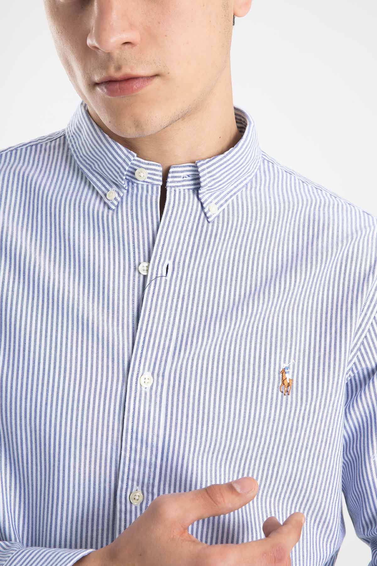 Polo Ralph Lauren Slim Fit Çizgili Gömlek-Libas Trendy Fashion Store