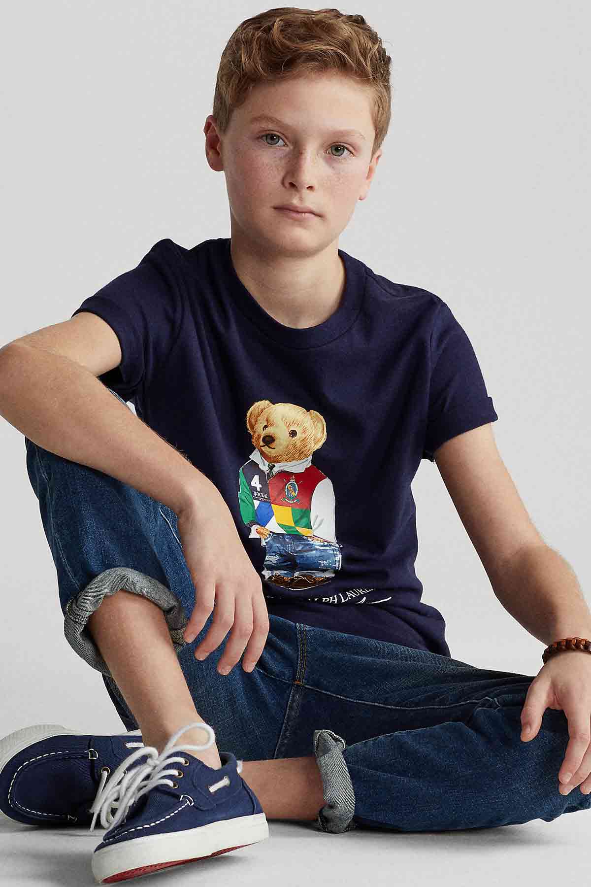 Polo Ralph Lauren S-L Erkek Çocuk Polo Bear T-shirt-Libas Trendy Fashion Store