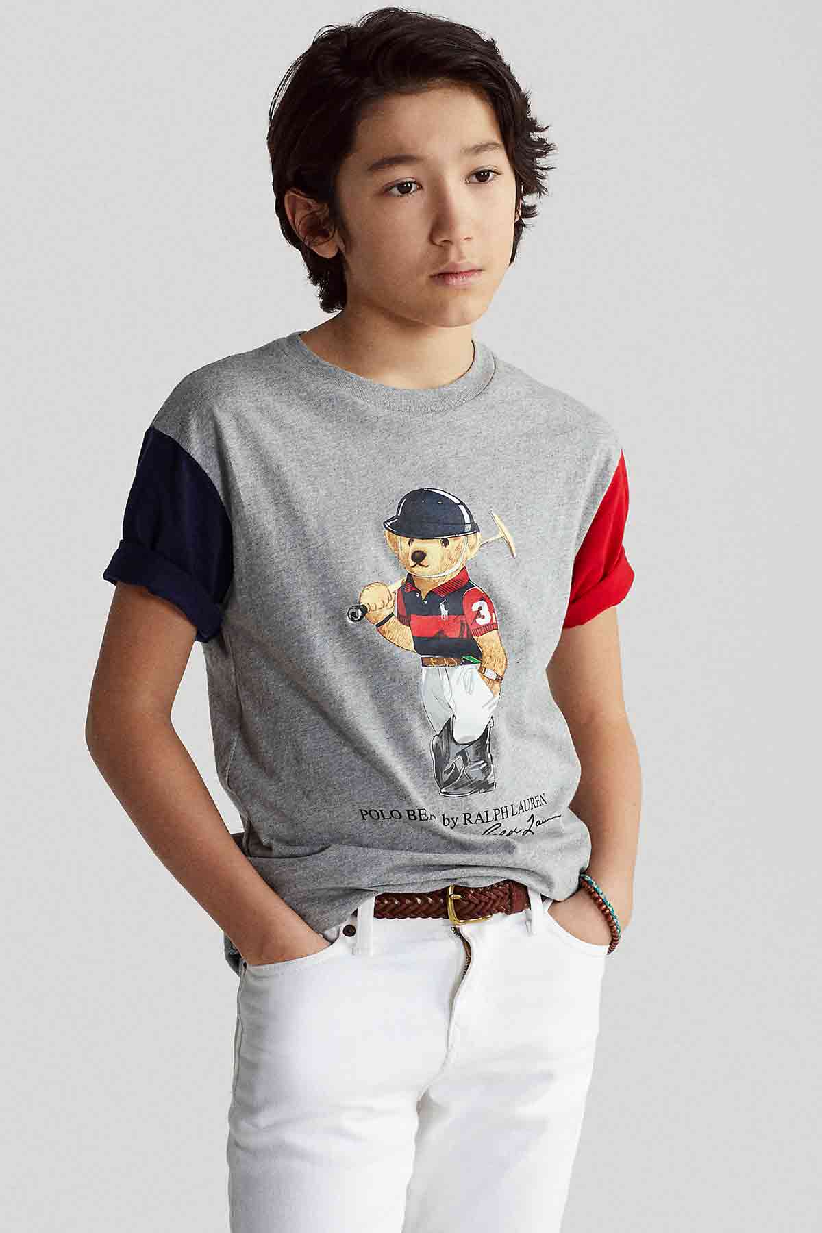 Polo Ralph Lauren S-L Erkek Çocuk Polo Bear T-shirt-Libas Trendy Fashion Store