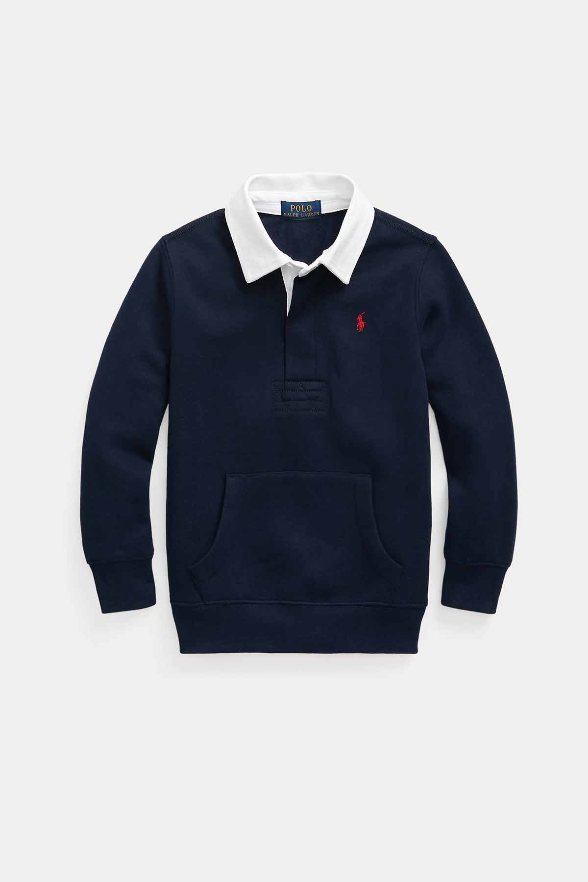 Polo Ralph Lauren 5-7 Yaş Erkek Çocuk Polo Yaka Rugby Sweatshirt-Libas Trendy Fashion Store