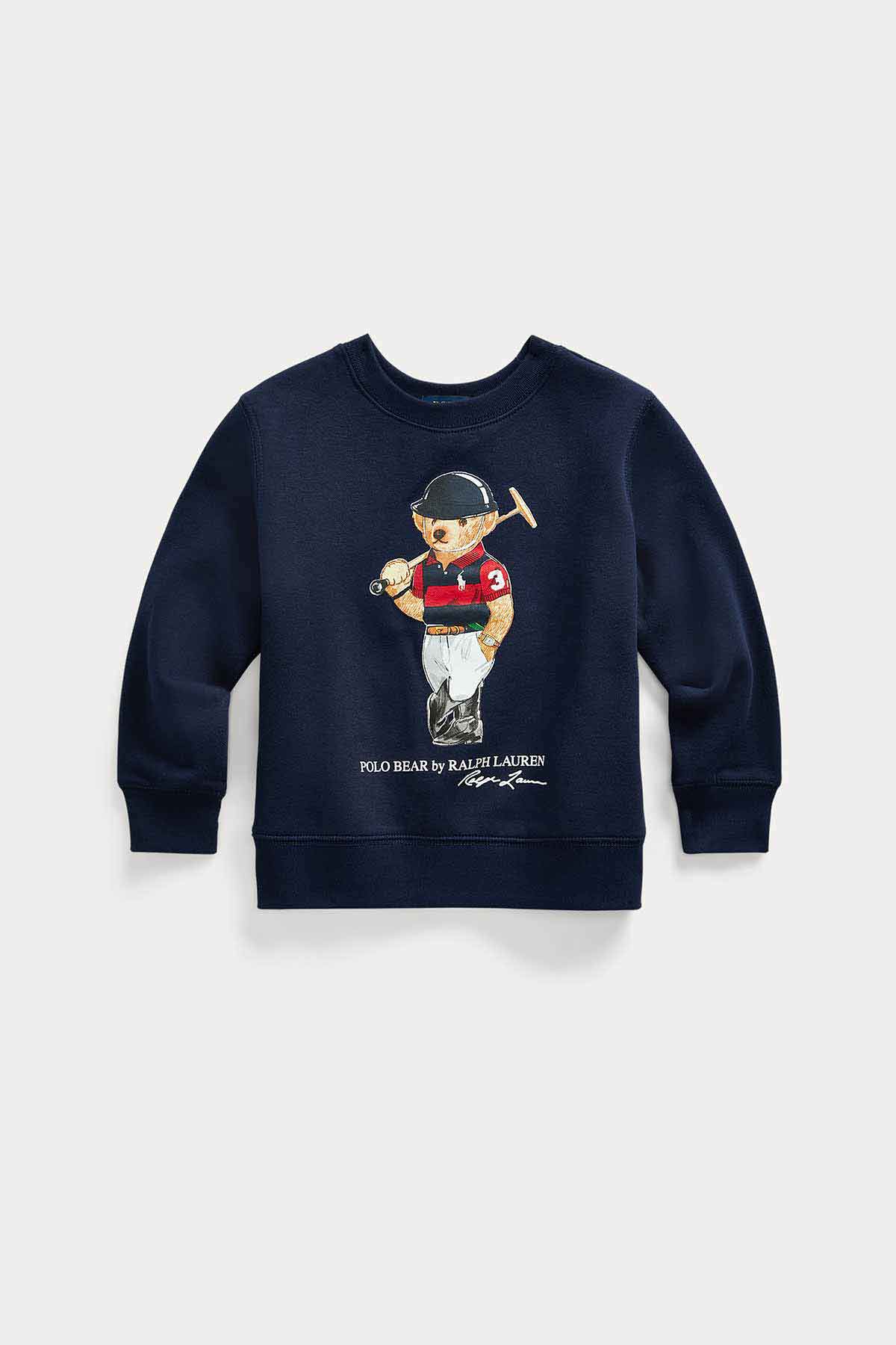 Polo Ralph Lauren 5-6 Yaş Erkek Çocuk Polo Bear Sweatshirt-Libas Trendy Fashion Store