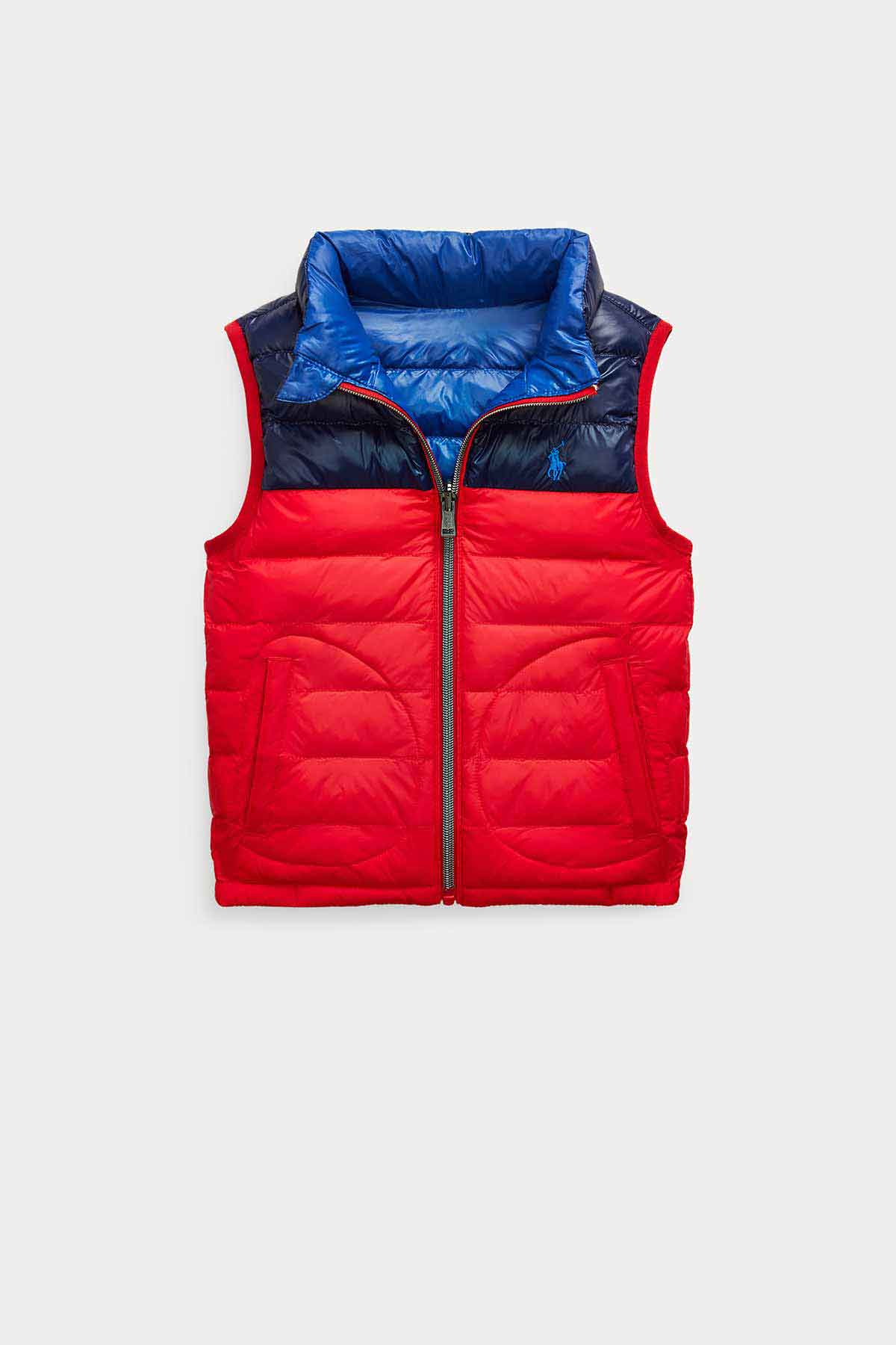 Polo Ralph Lauren 5-6 Yaş Erkek Çocuk Çift Taraflı Yelek-Libas Trendy Fashion Store