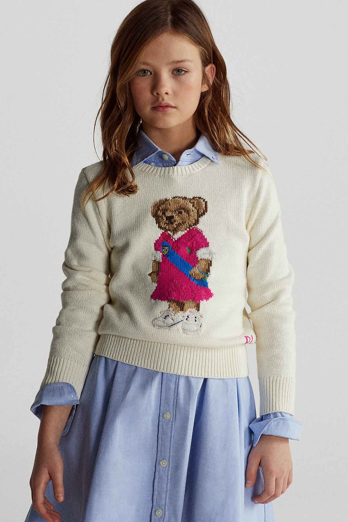 Polo Ralph Lauren Small Kız Çocuk Polo Bear Triko-Libas Trendy Fashion Store