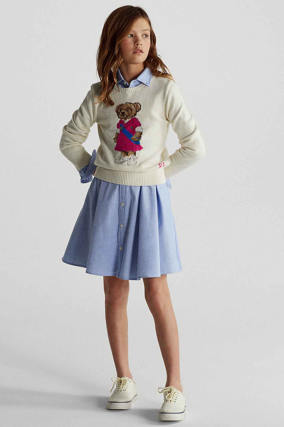 Polo Ralph Lauren Small Kız Çocuk Polo Bear Triko-Libas Trendy Fashion Store