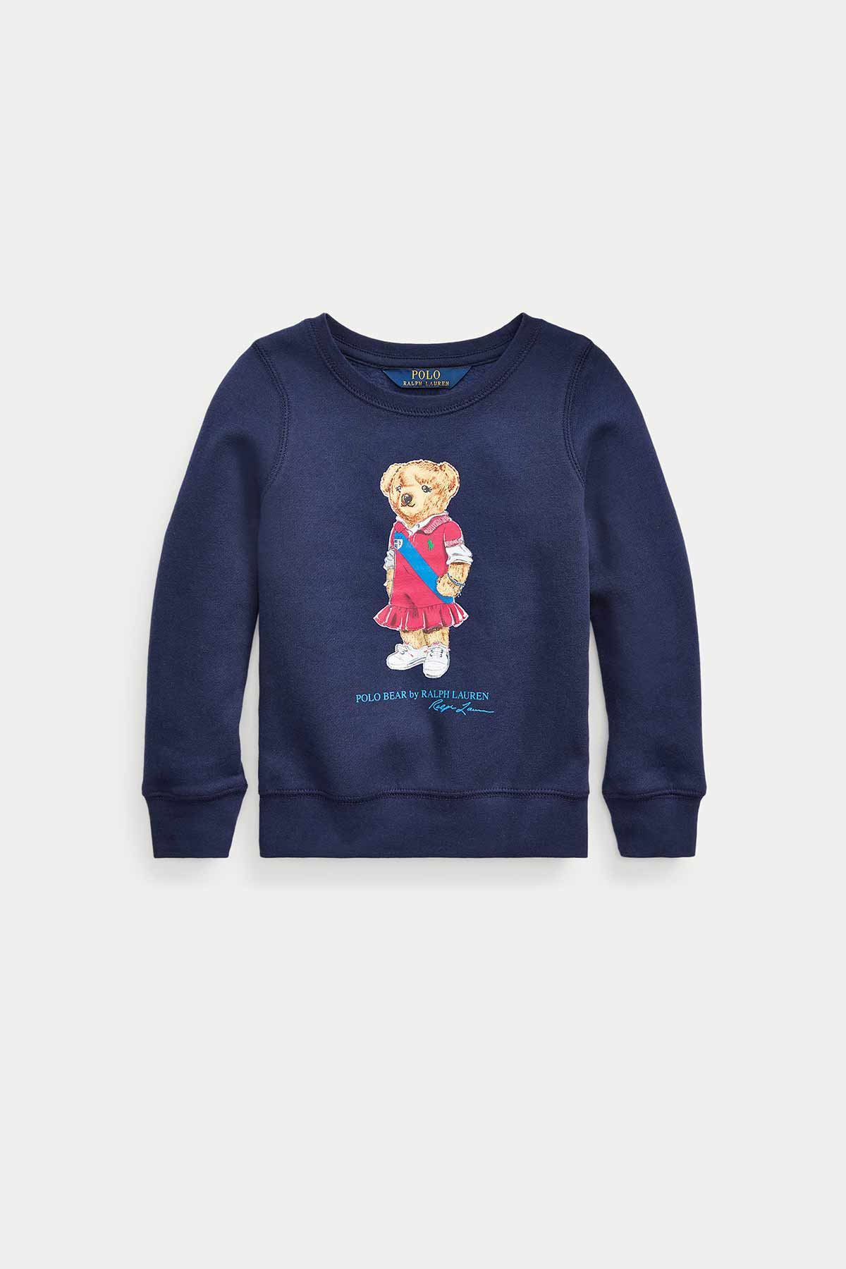 Polo Ralph Lauren 2-4 Yaş Kız Çocuk Polo Bear Sweatshirt-Libas Trendy Fashion Store