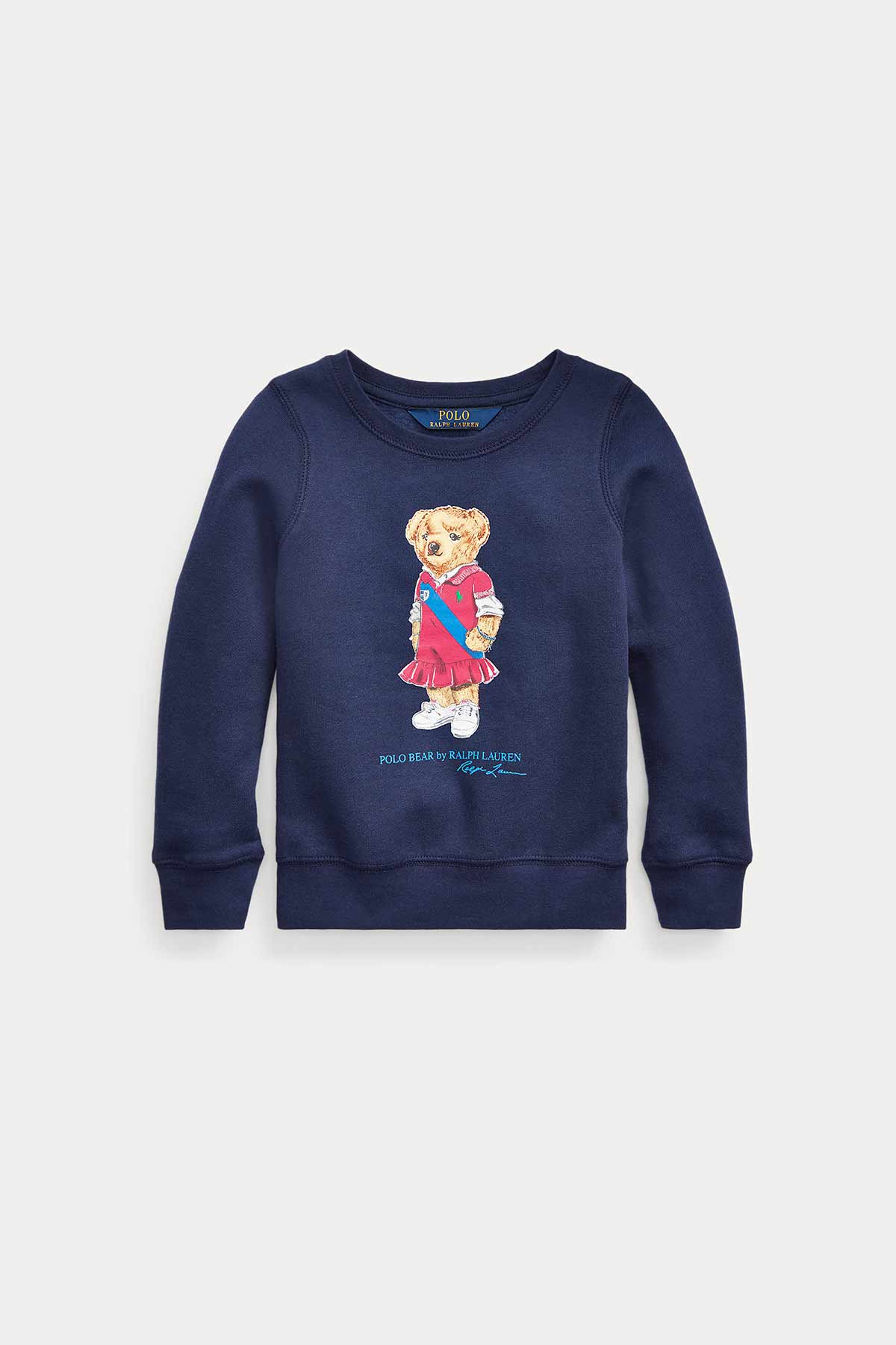 Polo Ralph Lauren 5-6.5 Yaş Kız Çocuk Polo Bear Sweatshirt-Libas Trendy Fashion Store