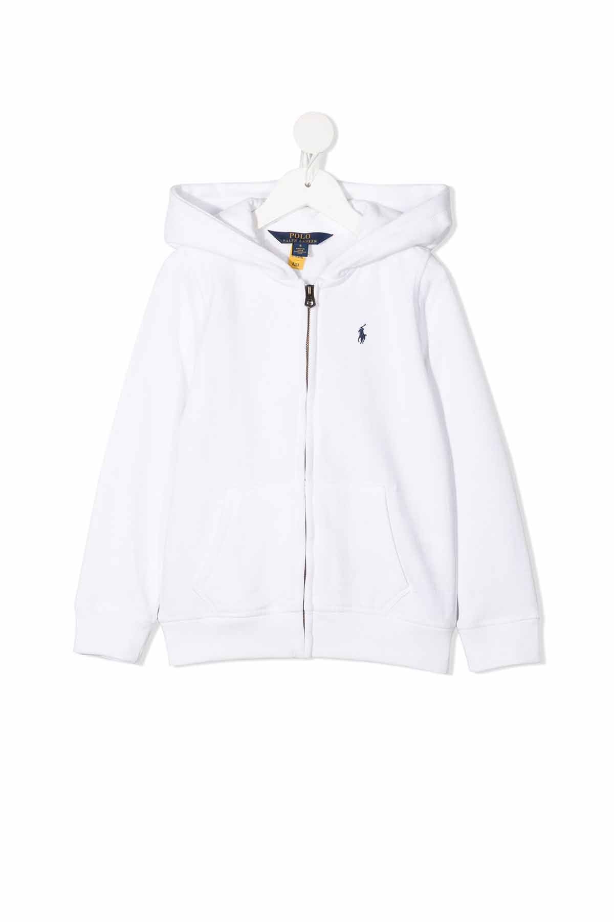 Polo Ralph Lauren 2-4 Yaş Kız Çocuk Fermuarlı Kapüşonlu Sweatshirt-Libas Trendy Fashion Store