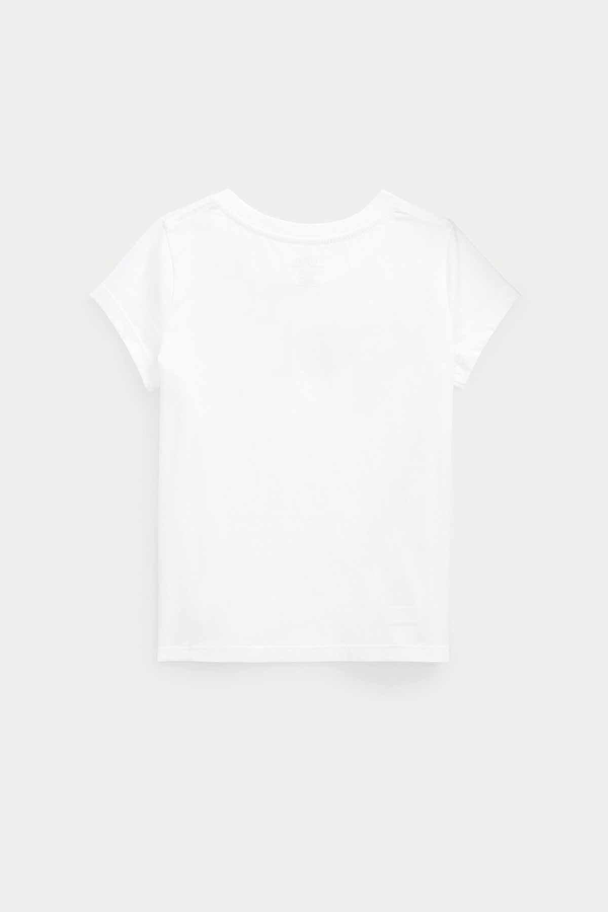 Polo Ralph Lauren 3-4 Yaş Kız Çocuk Polo Bear T-shirt-Libas Trendy Fashion Store