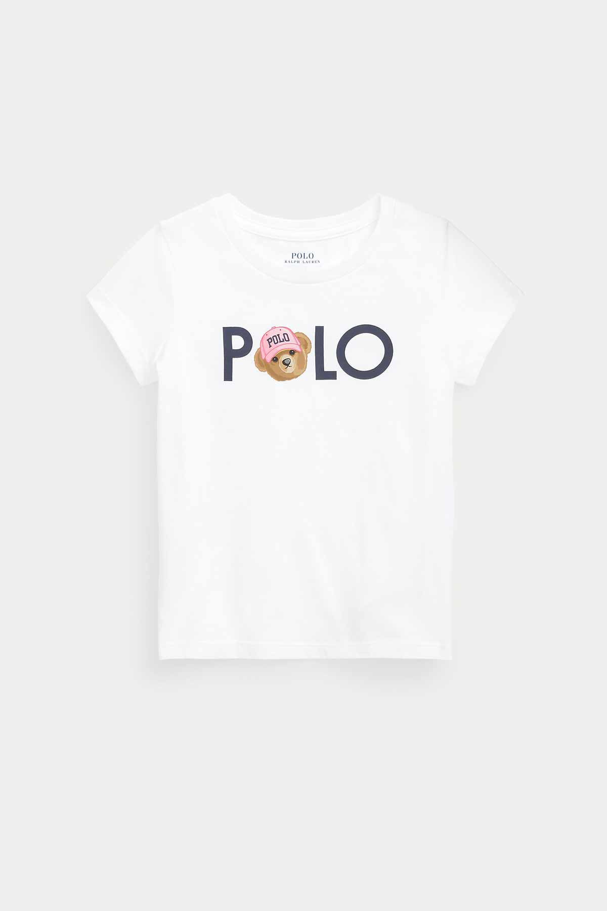 Polo Ralph Lauren 5-6 Yaş Kız Çocuk Polo Bear T-shirt-Libas Trendy Fashion Store
