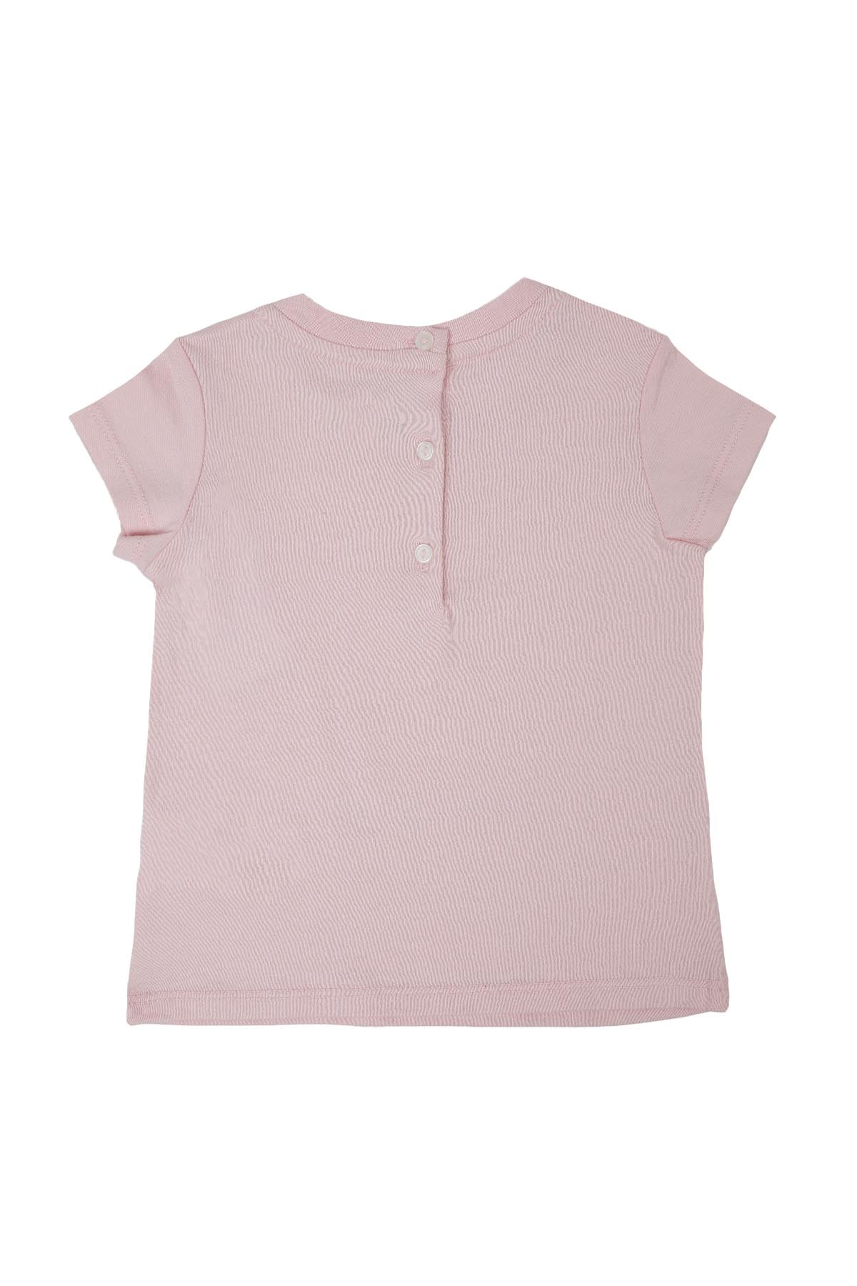 Polo Ralph Lauren 12-24 Ay Kız Bebek Polo Bear T-shirt-Libas Trendy Fashion Store