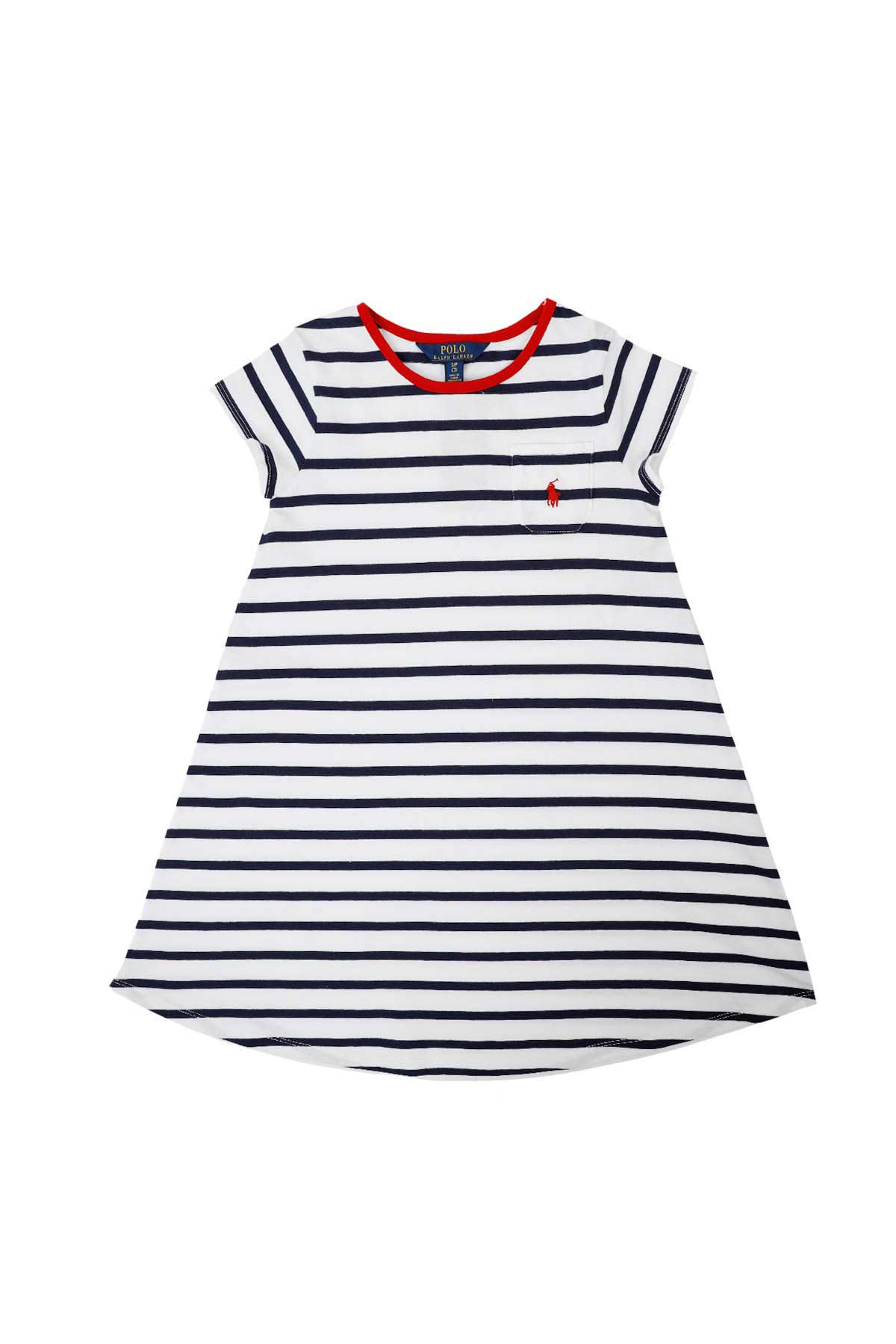 Polo Ralph Lauren 5-6.5 Yaş Kız Çocuk T-shirt Elbise-Libas Trendy Fashion Store