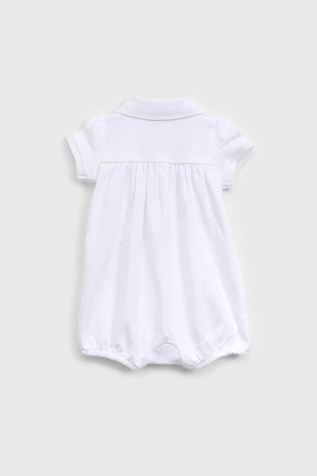 Polo Ralph Lauren 6-12 Ay Kız Bebek Polo Yaka Body-Libas Trendy Fashion Store