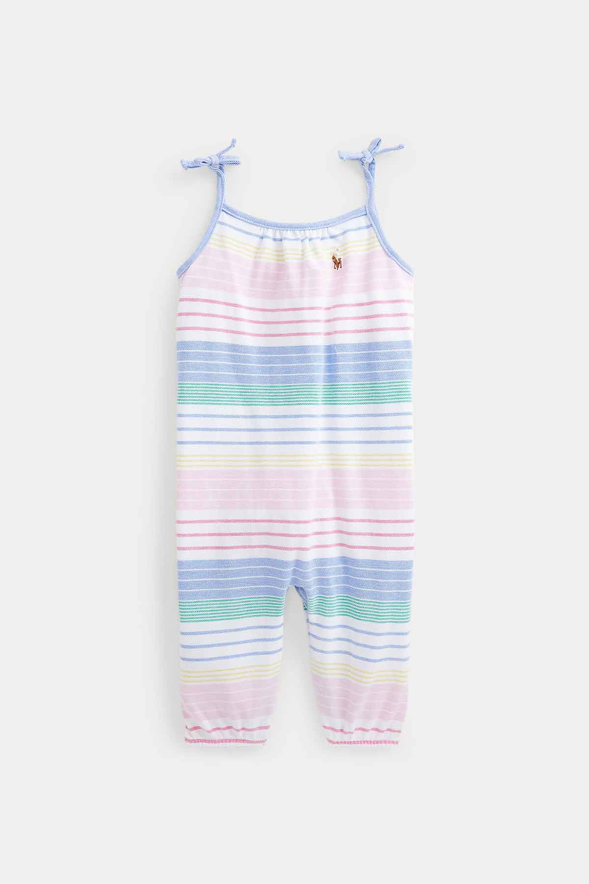 Polo Ralph Lauren 6-9 Ay Kız Bebek Askılı Tulum-Libas Trendy Fashion Store