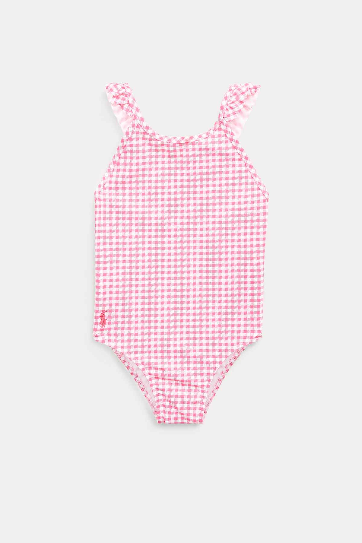 Polo Ralph Lauren 12-24 Ay Pötikareli Kız Bebek Mayo-Libas Trendy Fashion Store
