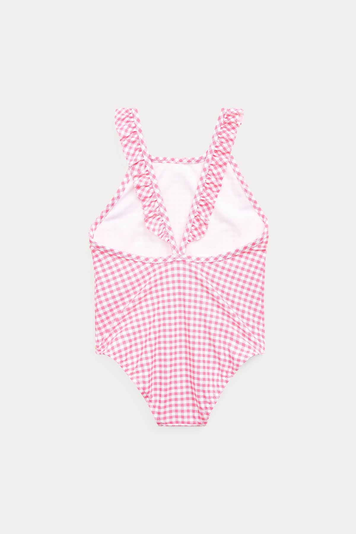 Polo Ralph Lauren 12-24 Ay Pötikareli Kız Bebek Mayo-Libas Trendy Fashion Store