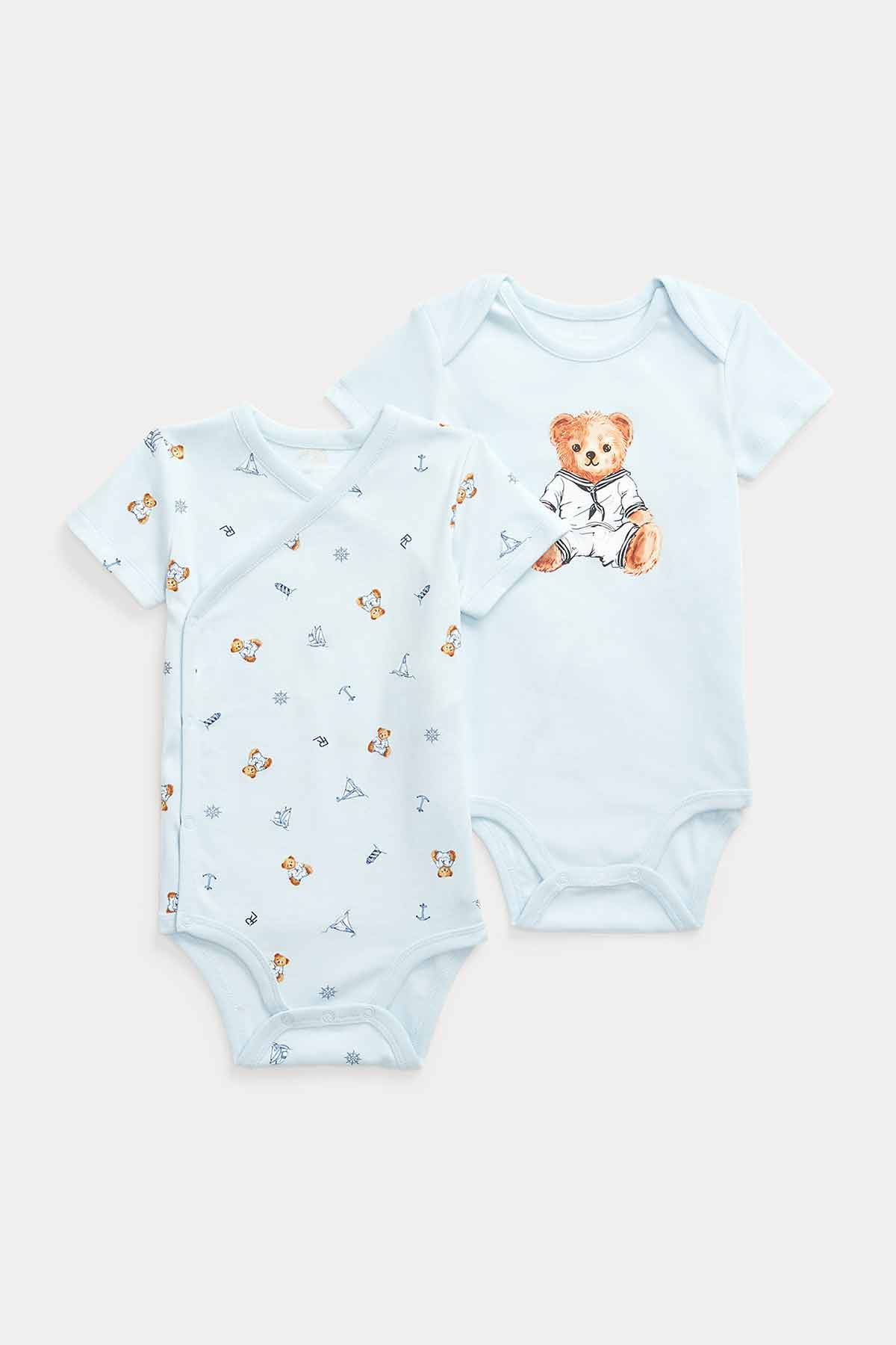Polo Ralph Lauren 3-9 Ay Erkek Bebek Polo Bear Tulum Set-Libas Trendy Fashion Store