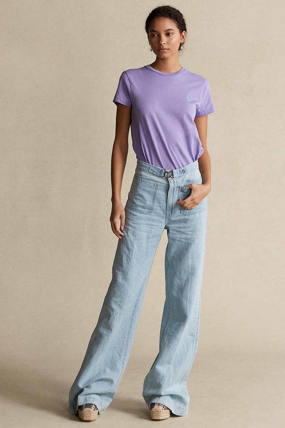 Polo Ralph Lauren Yuvarlak Yaka Basic T-shirt-Libas Trendy Fashion Store