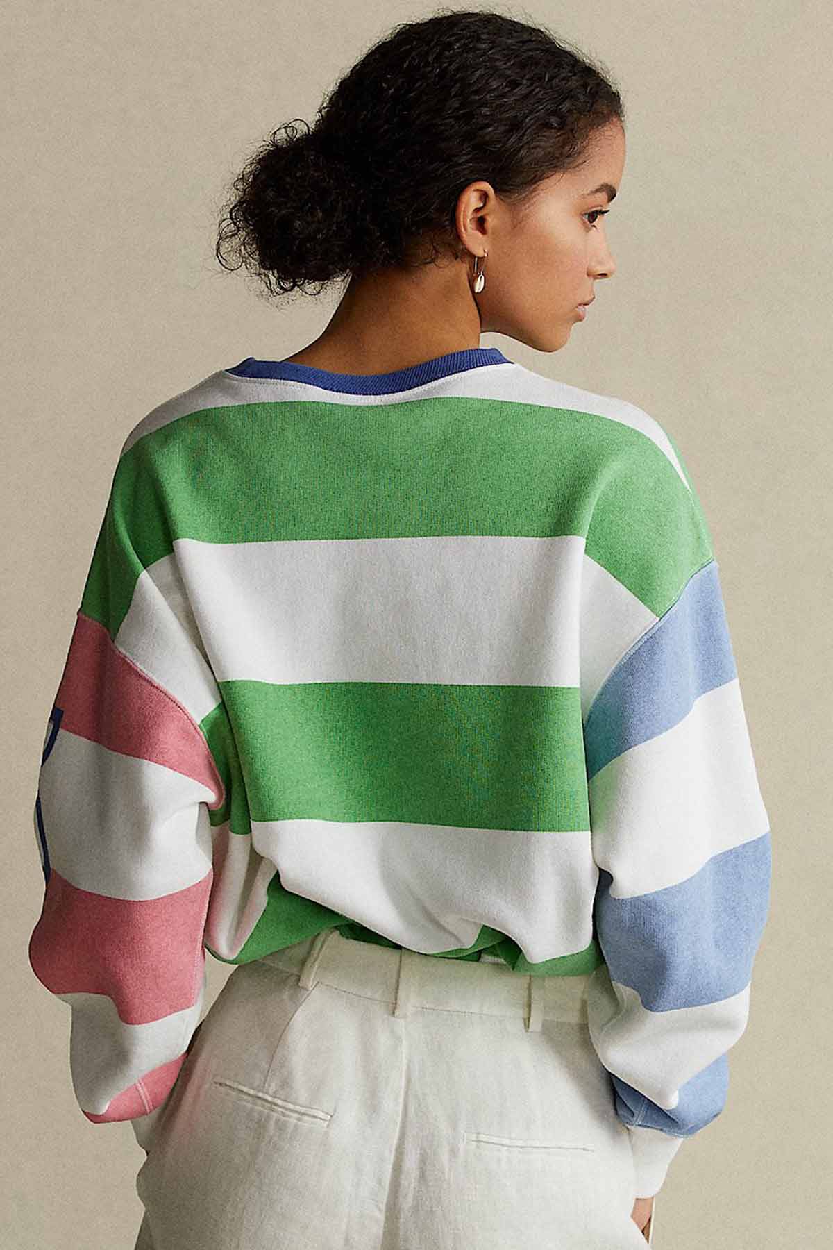 Polo Ralph Lauren Renk Bloklu Sweatshirt-Libas Trendy Fashion Store