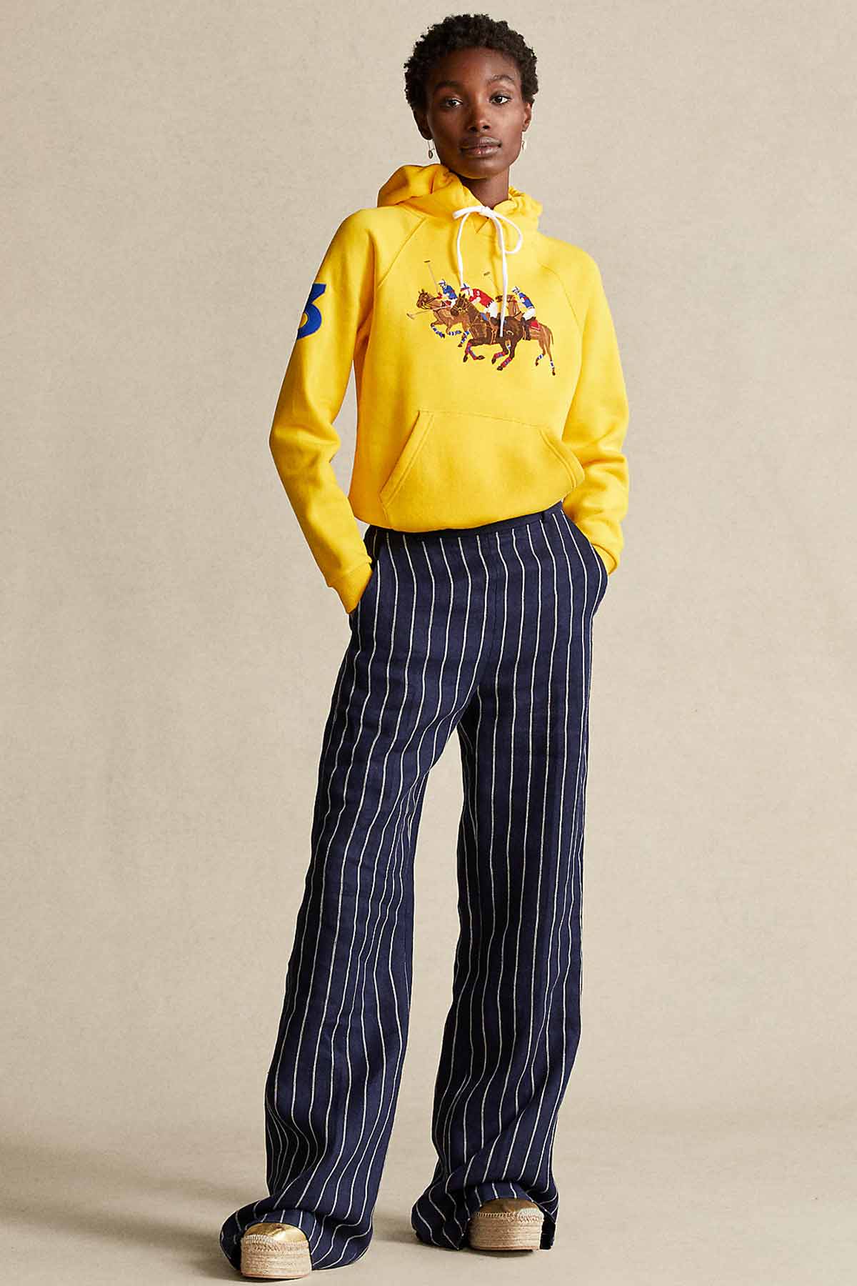 Polo Ralph Lauren Custom Fit Triple Pony Sweatshirt-Libas Trendy Fashion Store