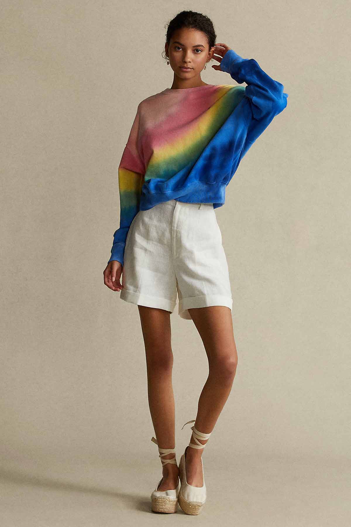 Polo Ralph Lauren Renk Bloklu Sweatshirt-Libas Trendy Fashion Store