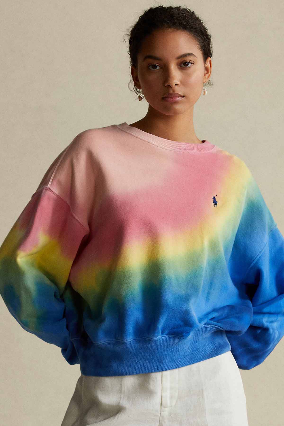 Polo Ralph Lauren Renk Bloklu Sweatshirt-Libas Trendy Fashion Store