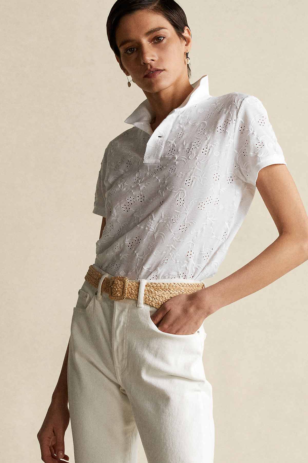 Polo Ralph Lauren Fisto İşlemeli Polo Yaka T-shirt-Libas Trendy Fashion Store