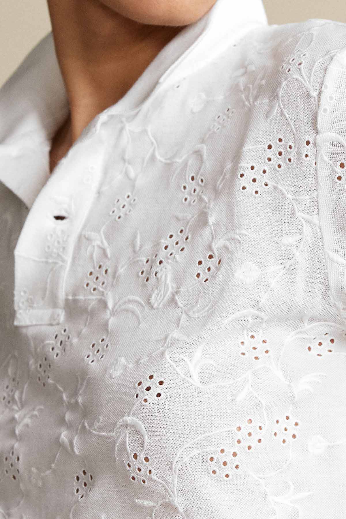 Polo Ralph Lauren Fisto İşlemeli Polo Yaka T-shirt-Libas Trendy Fashion Store