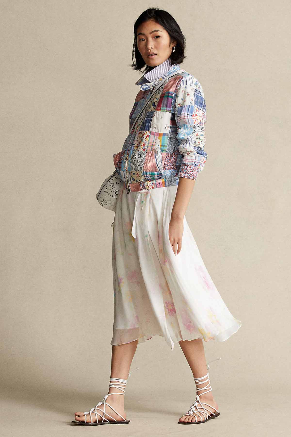 Polo Ralph Lauren Keten Patchwork Ceket-Libas Trendy Fashion Store