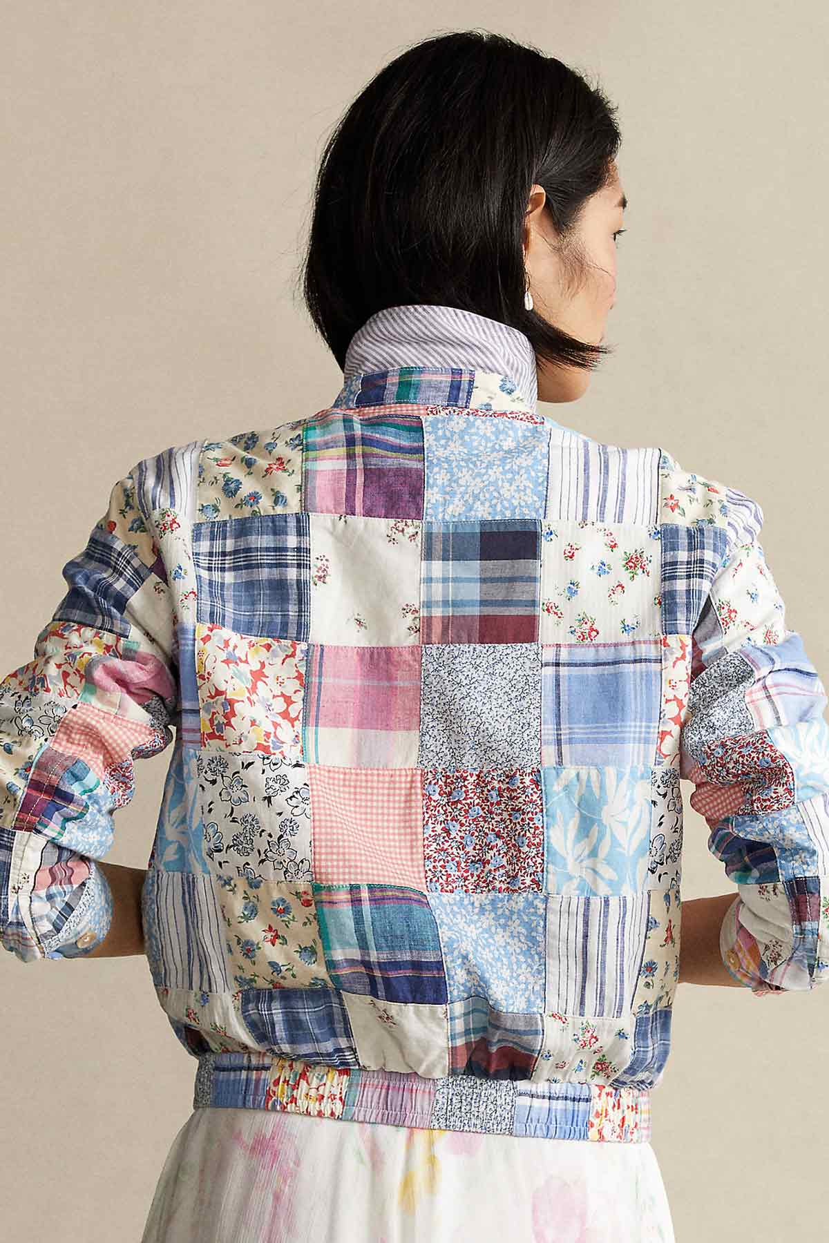 Polo Ralph Lauren Keten Patchwork Ceket-Libas Trendy Fashion Store