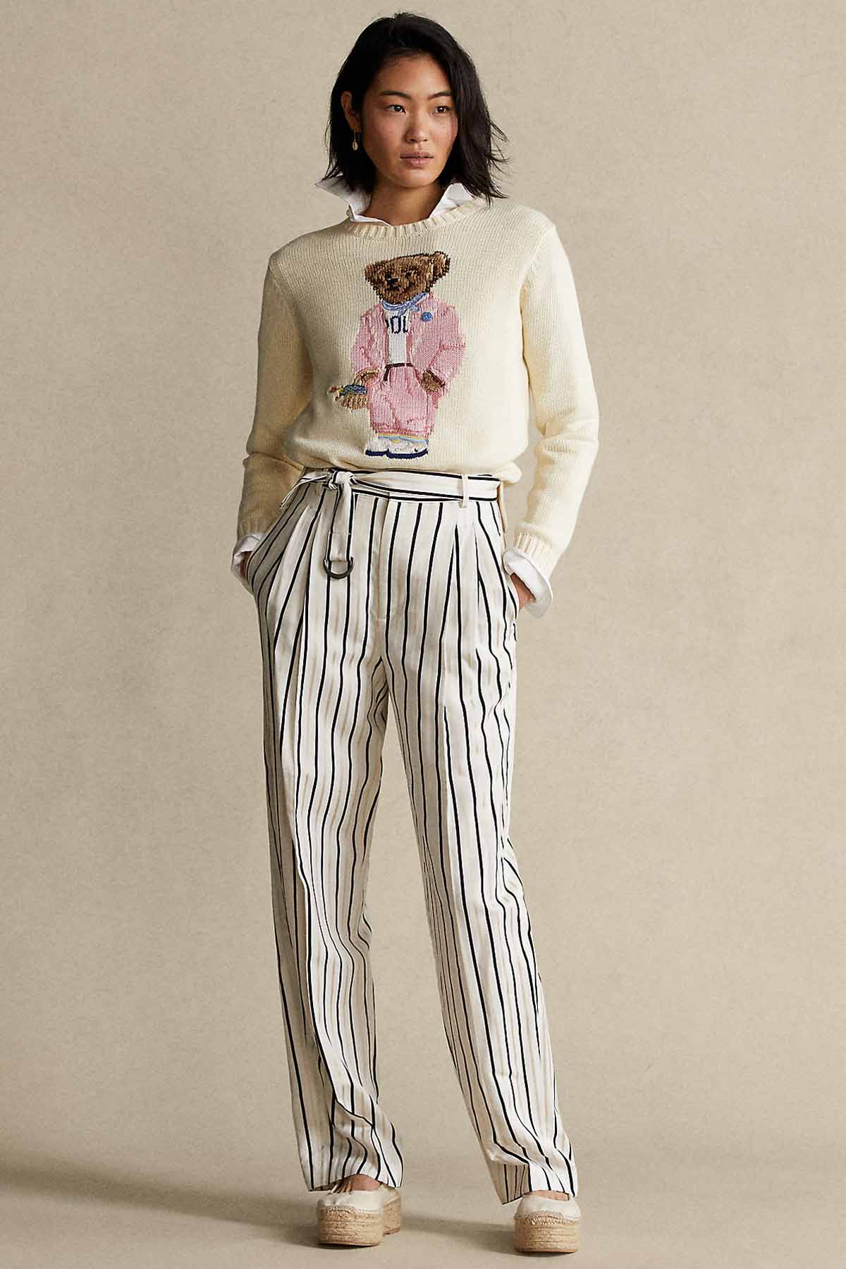 Polo Ralph Lauren Custom Fit Polo Bear Triko-Libas Trendy Fashion Store