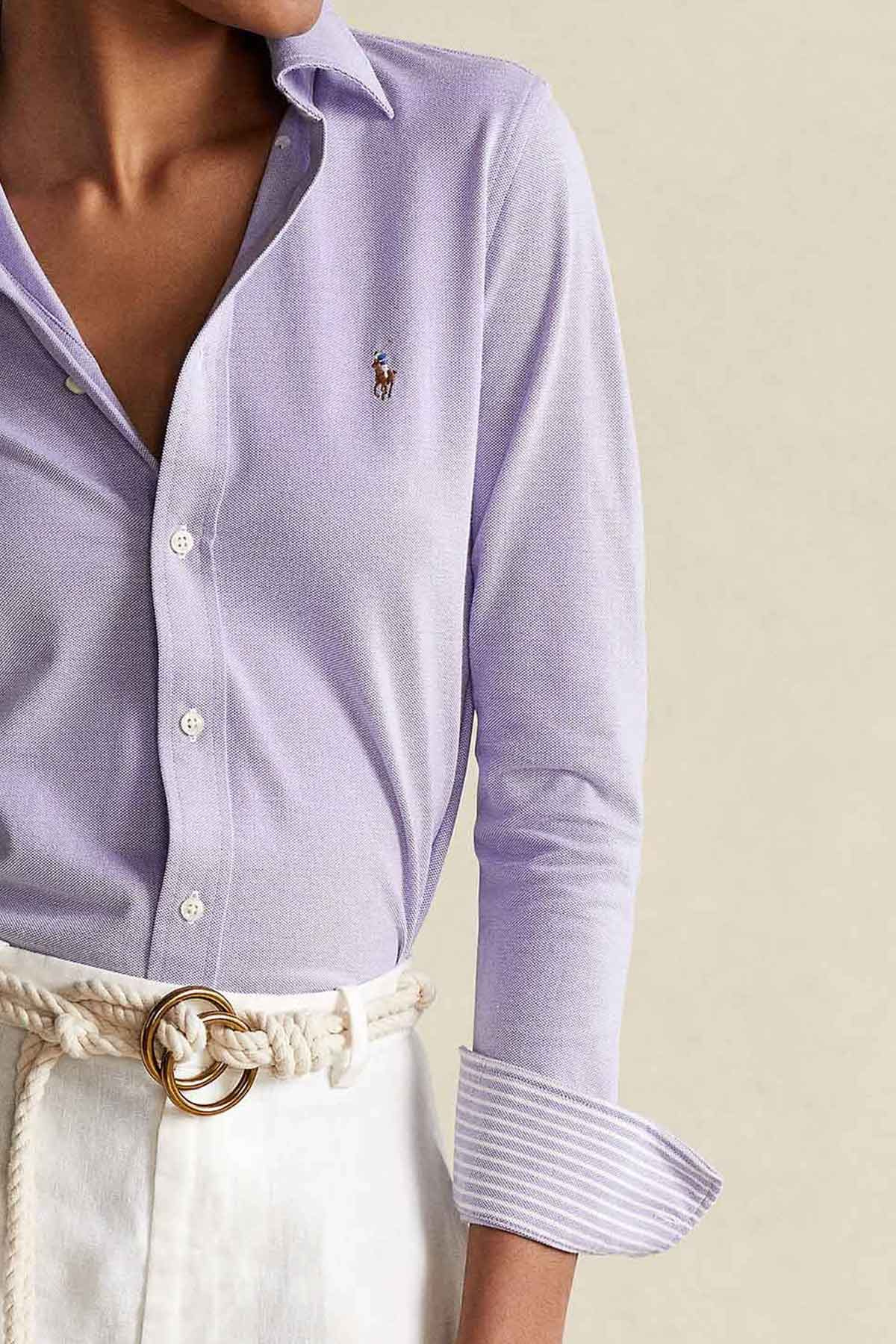 Polo Ralph Lauren Knit Oxford Gömlek-Libas Trendy Fashion Store