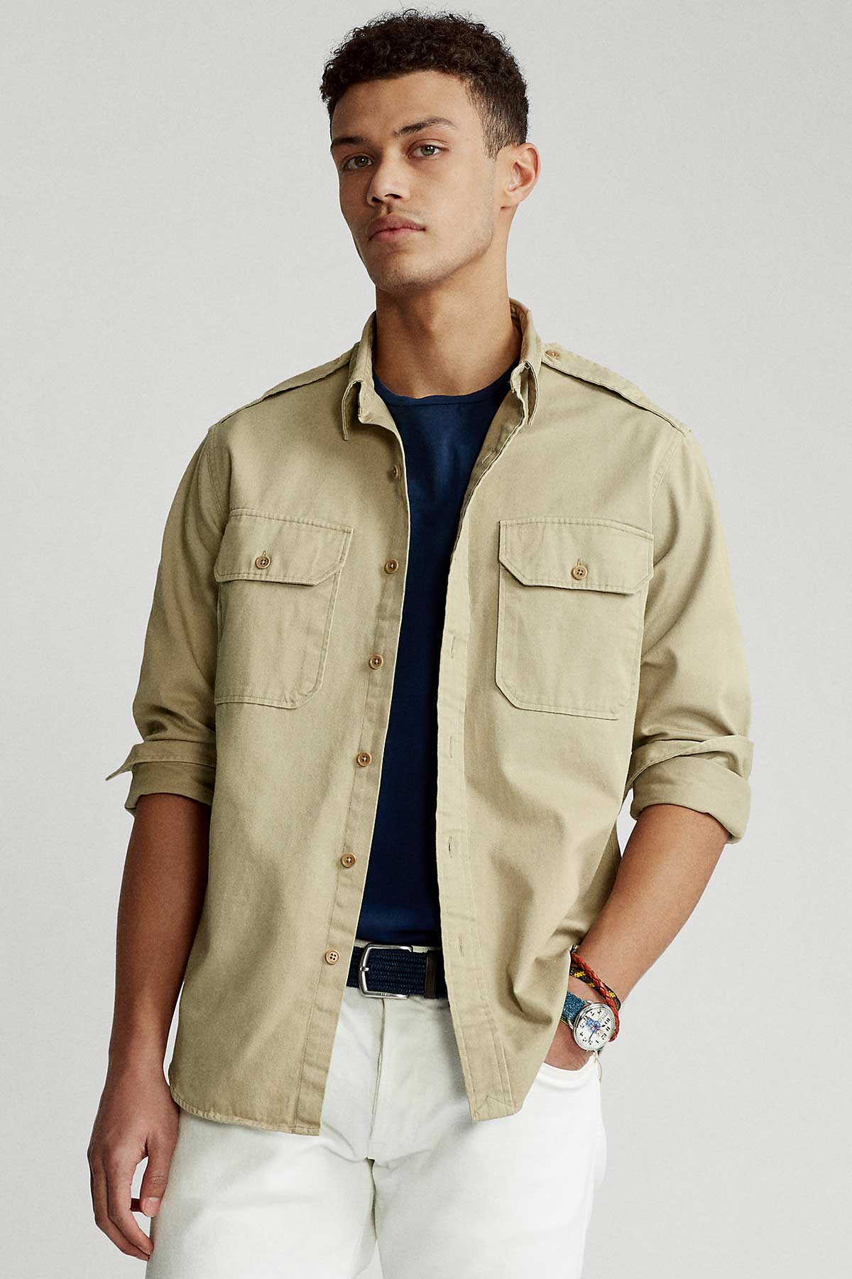 Polo Ralph Lauren Vintage Kapaklı Cep Detaylı Gömlek Ceket-Libas Trendy Fashion Store