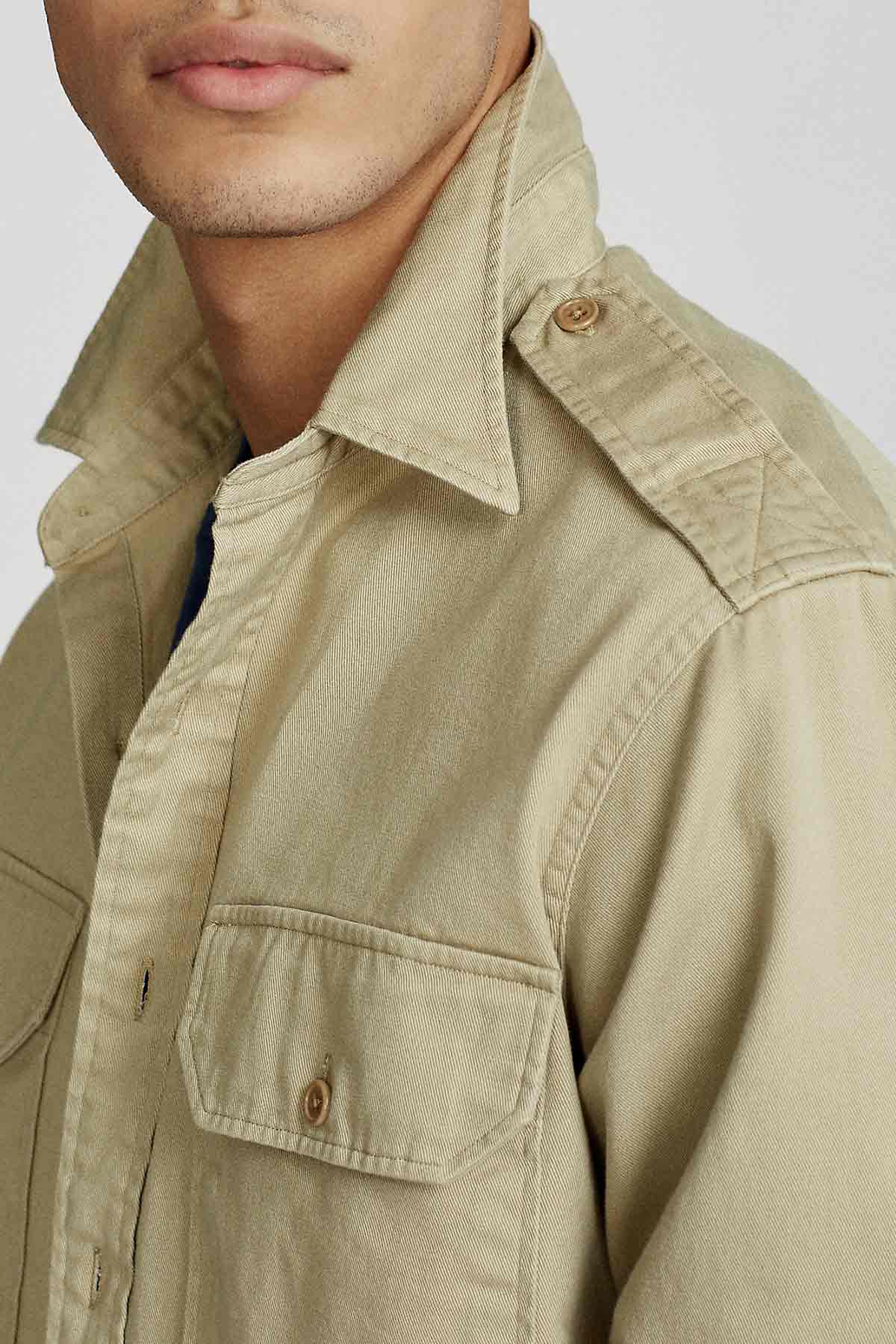 Polo Ralph Lauren Vintage Kapaklı Cep Detaylı Gömlek Ceket-Libas Trendy Fashion Store