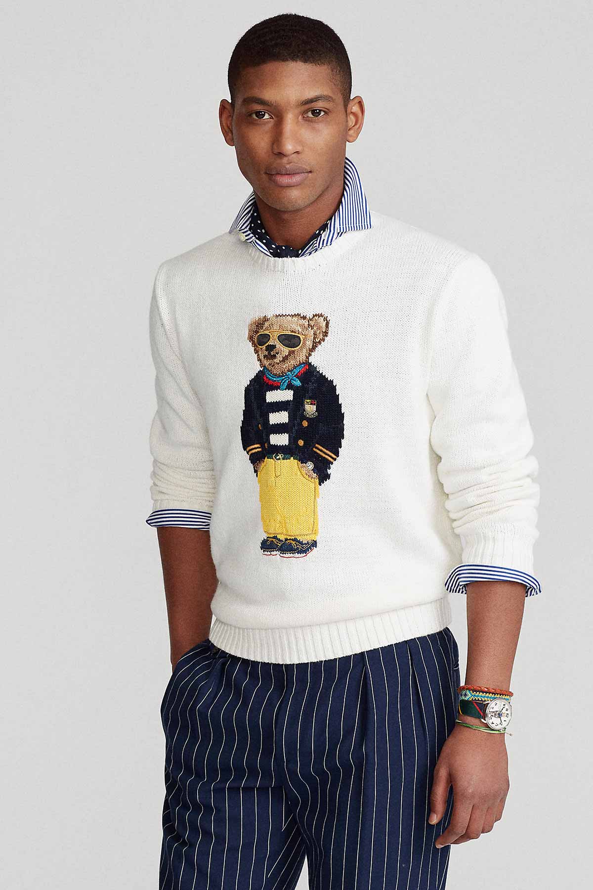 Polo Ralph Lauren Polo Bear Keten Triko-Libas Trendy Fashion Store