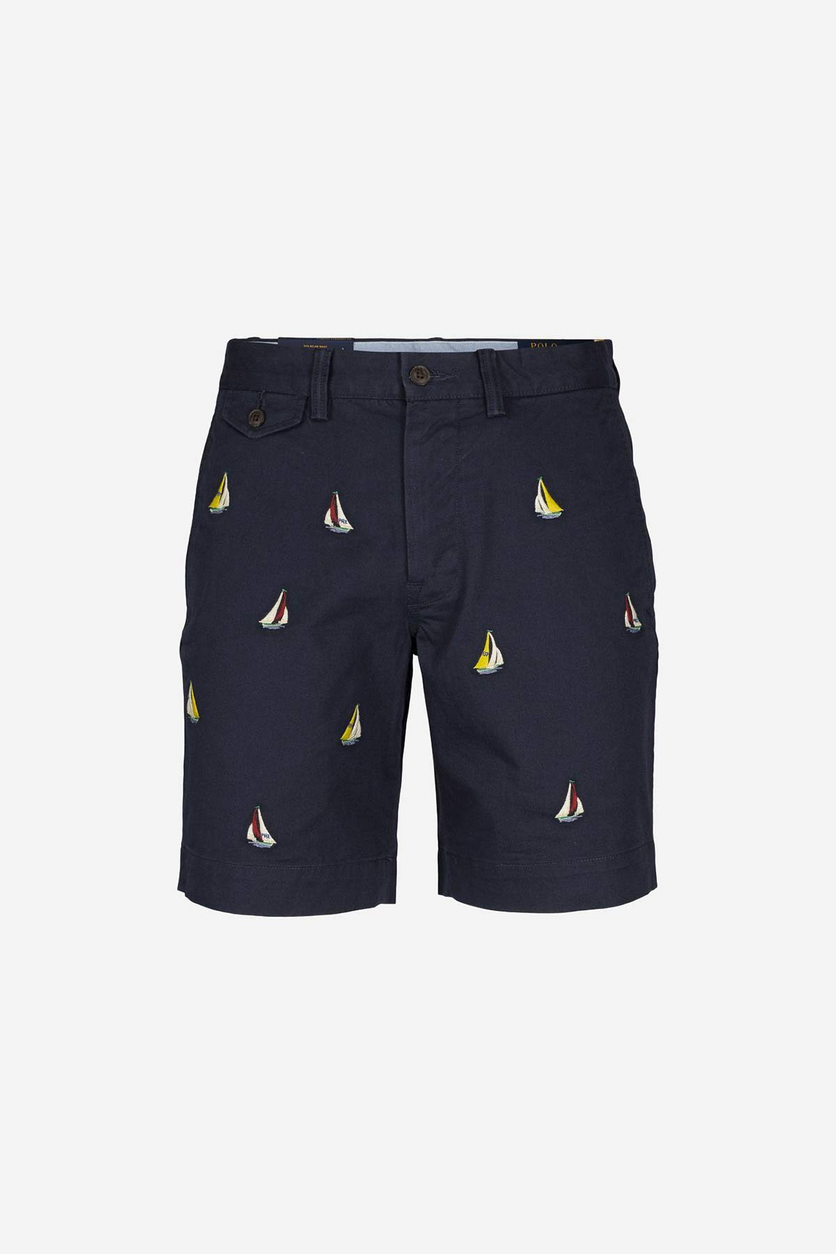 Polo Ralph Lauren Yelken Temalı Stretch Straight Fit Şort-Libas Trendy Fashion Store