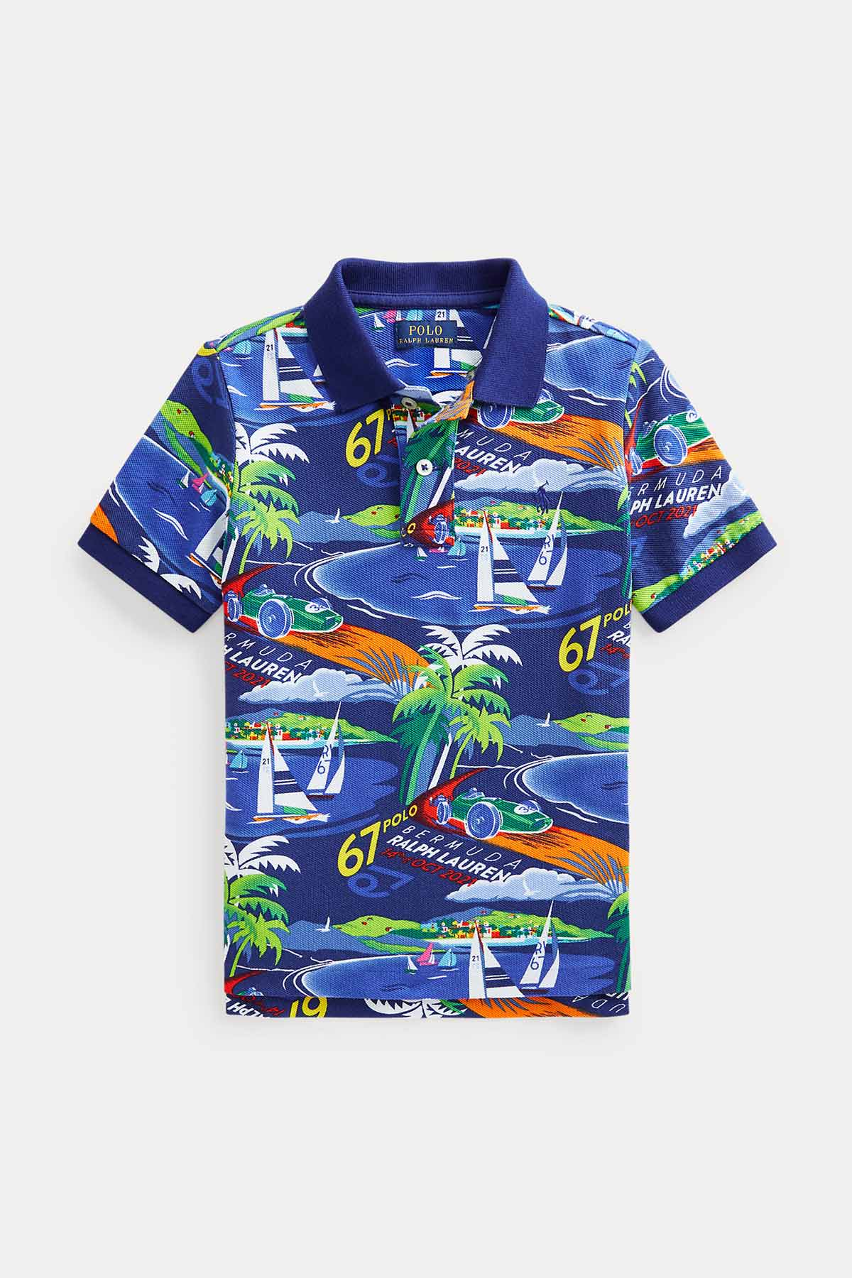 Polo Ralph Lauren 3-4 Yaş Erkek Çocuk Polo Yaka T-shirt-Libas Trendy Fashion Store