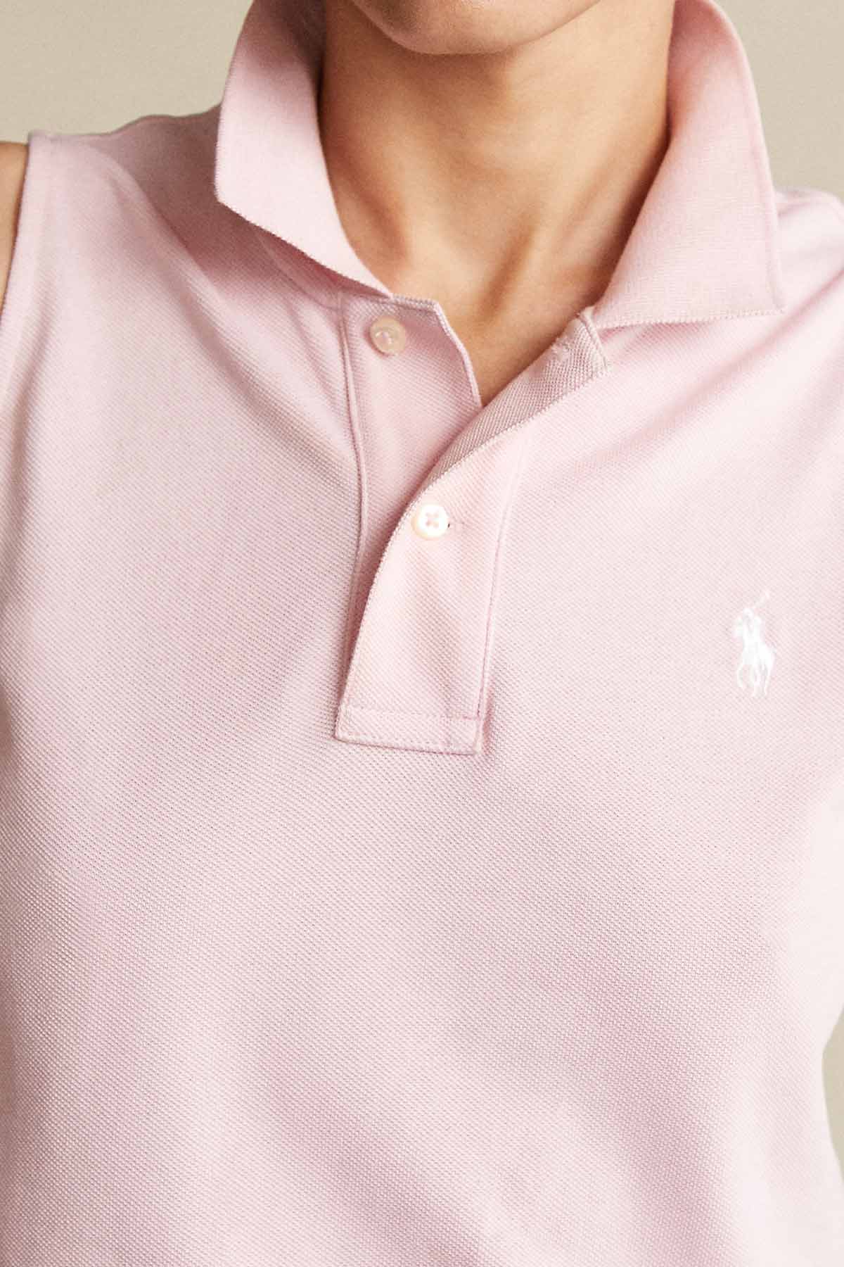 Polo Ralph Lauren Polo Yaka Kolsuz Crop T-shirt-Libas Trendy Fashion Store