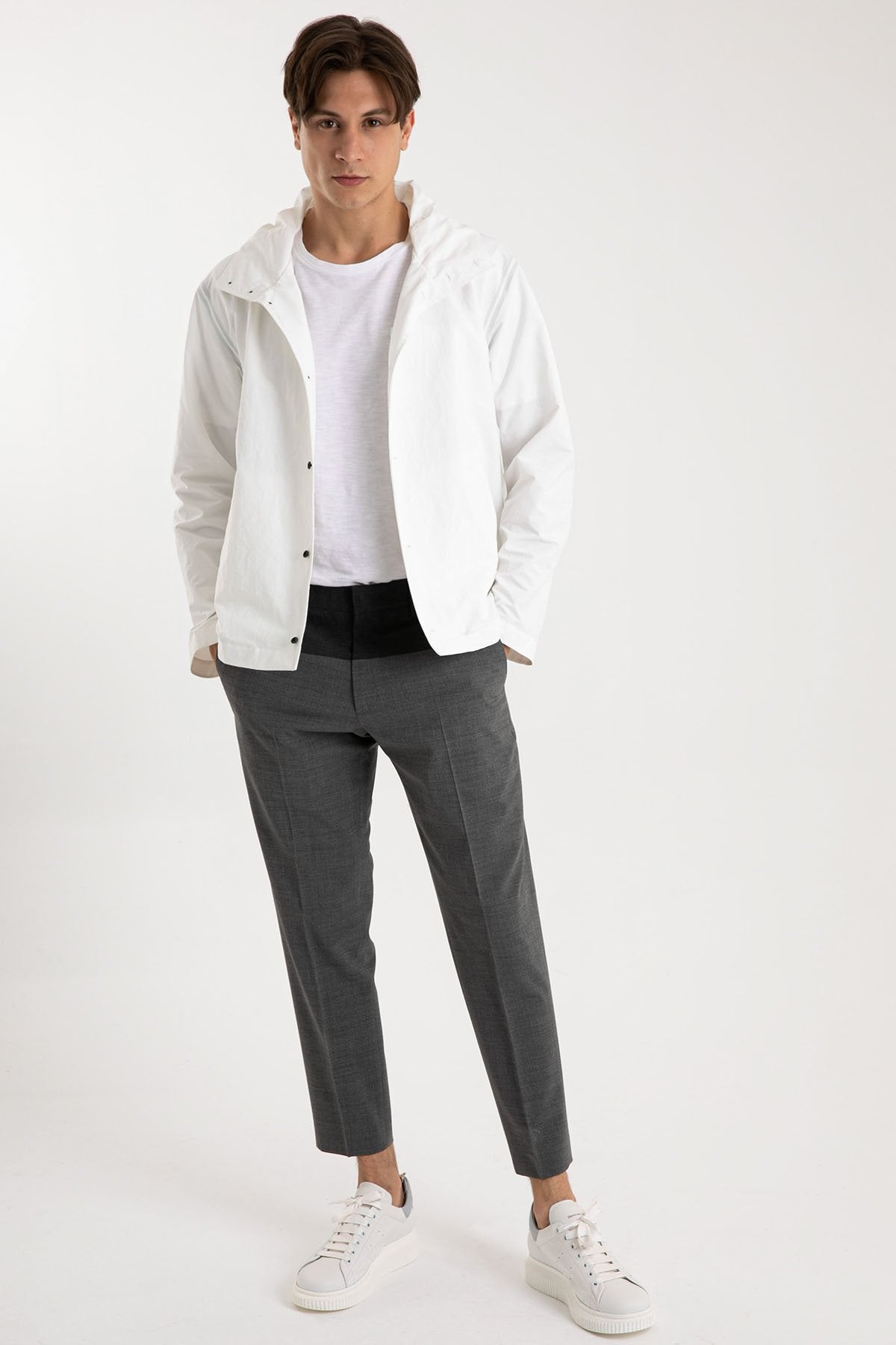 Herno Düğmeli Rüzgarlık Ceket-Libas Trendy Fashion Store