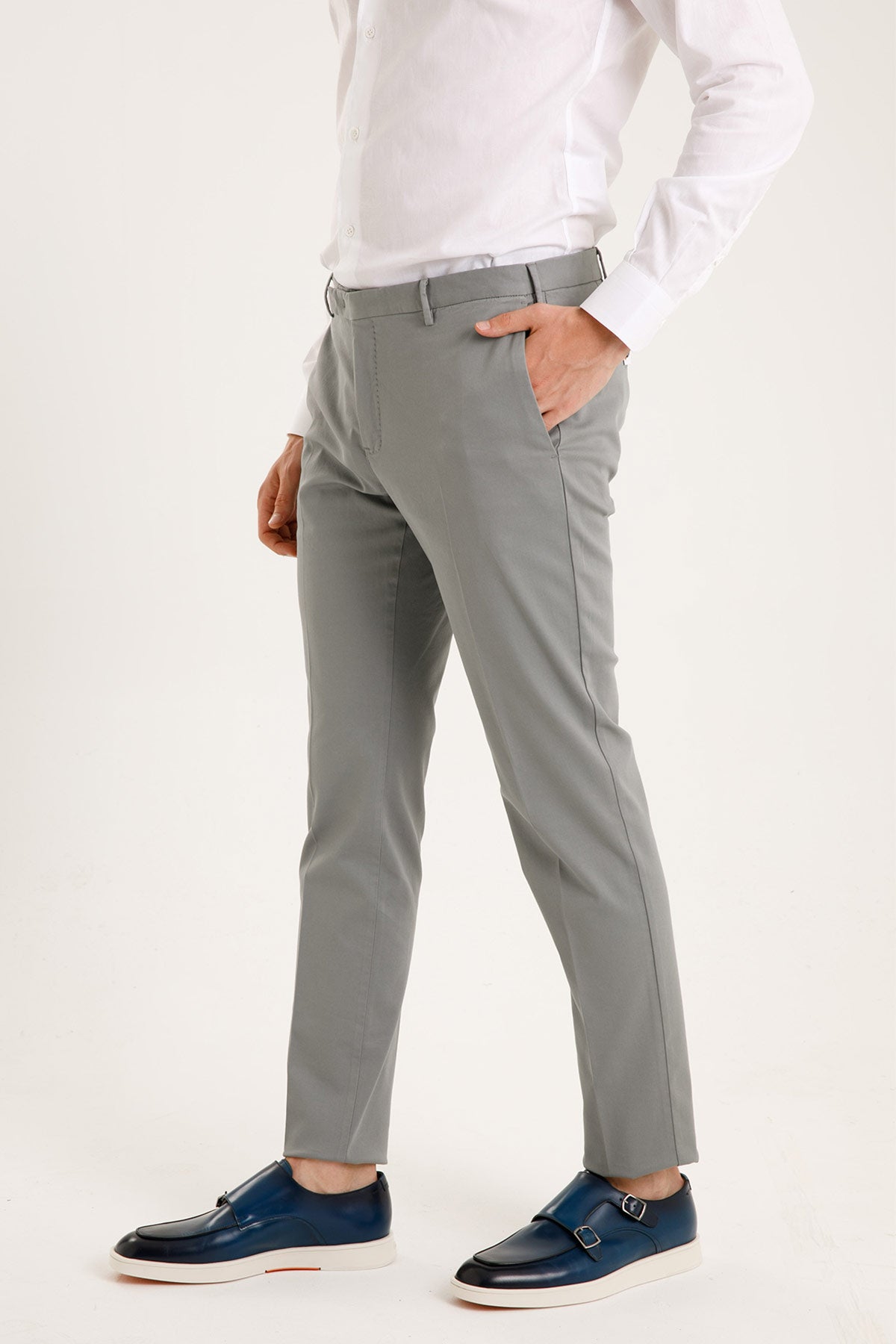 Pantaloni Torino Skinny Fit Yandan Cepli Pantolon-Libas Trendy Fashion Store