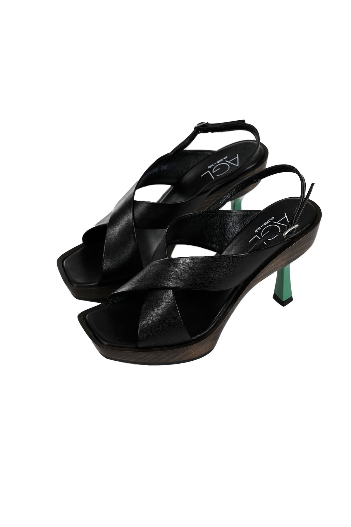 Agl Küt Burun Surin Topuklu Sandalet Mule Ayakkabı-Libas Trendy Fashion Store