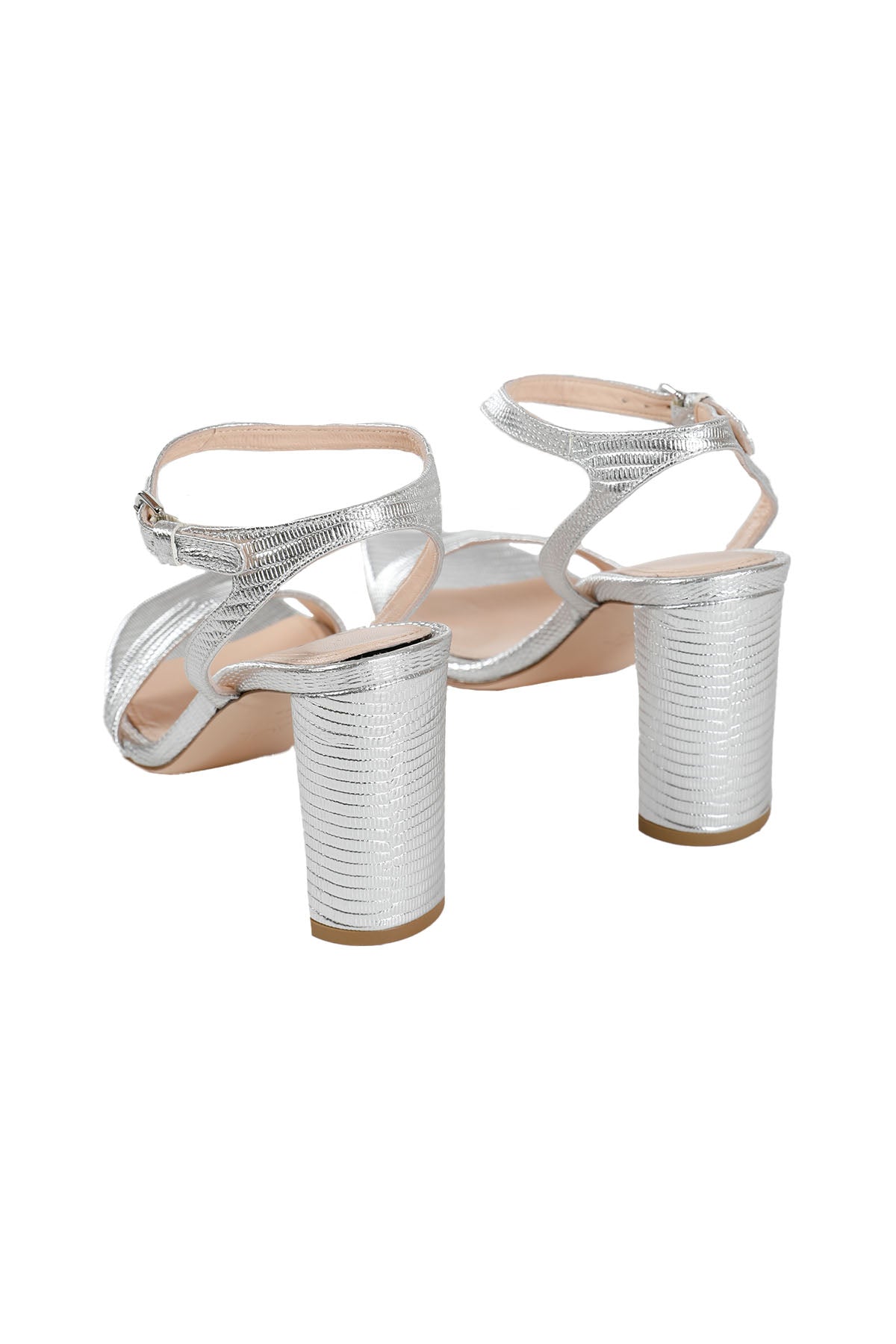 Agl Velda High Küt Burun Topuklu Sandalet Ayakkabı-Libas Trendy Fashion Store