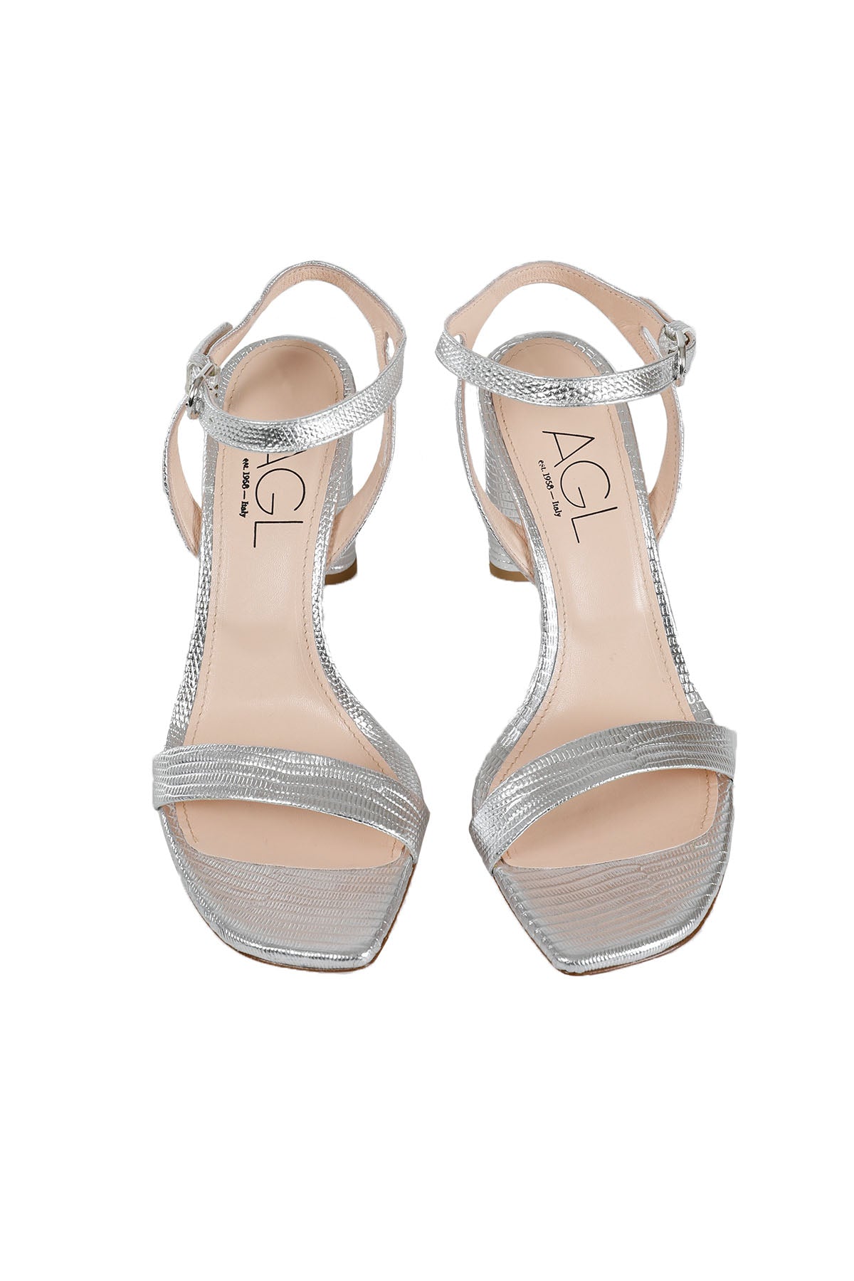 Agl Velda High Küt Burun Topuklu Sandalet Ayakkabı-Libas Trendy Fashion Store