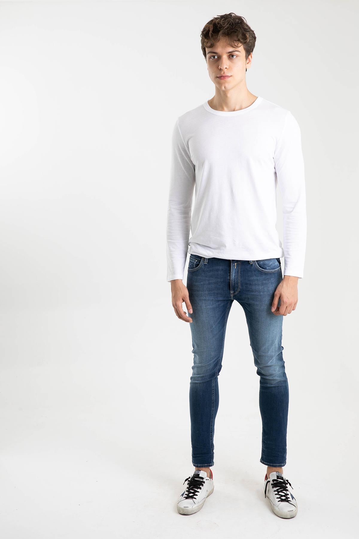 Replay Hyperflex Re-Used Skinny Fit Jondrill Jeans-Libas Trendy Fashion Store