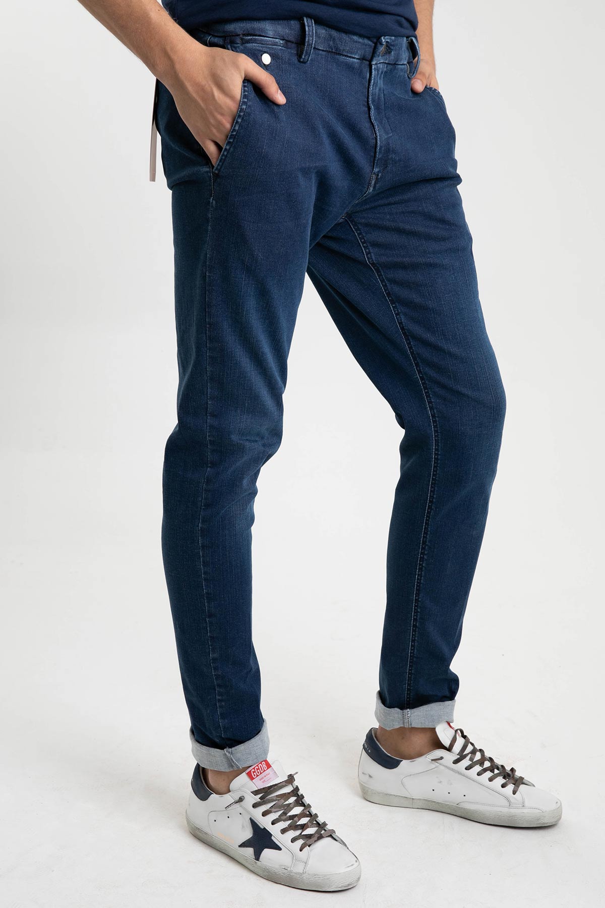 Replay Benni Hyperflex Yandan Cepli Denim Pantolon-Libas Trendy Fashion Store
