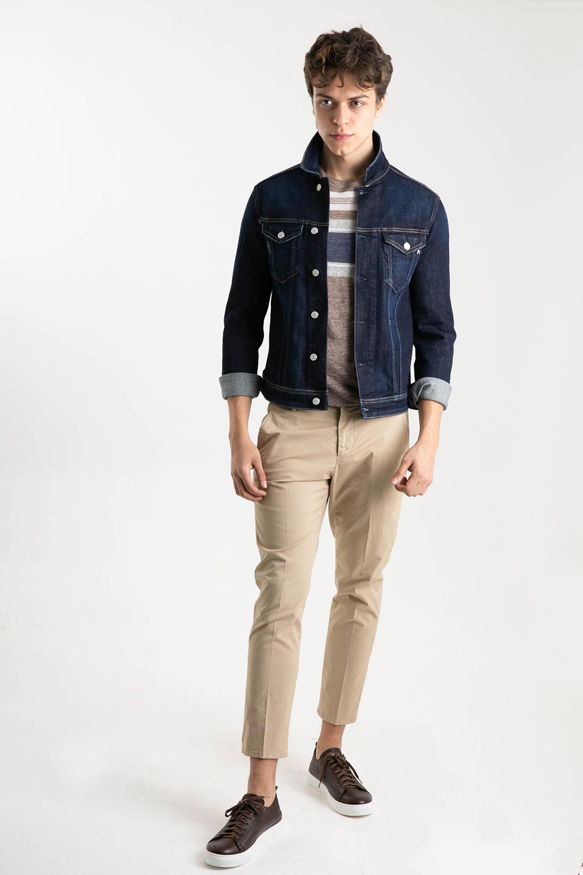 Replay Slim Fit Koyu Yıkama Denim Ceket-Libas Trendy Fashion Store