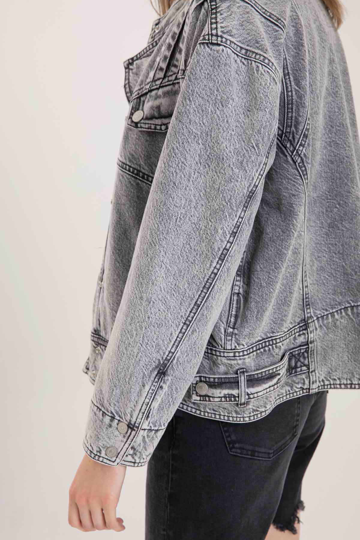 Replay Vintage Jean Ceket-Libas Trendy Fashion Store