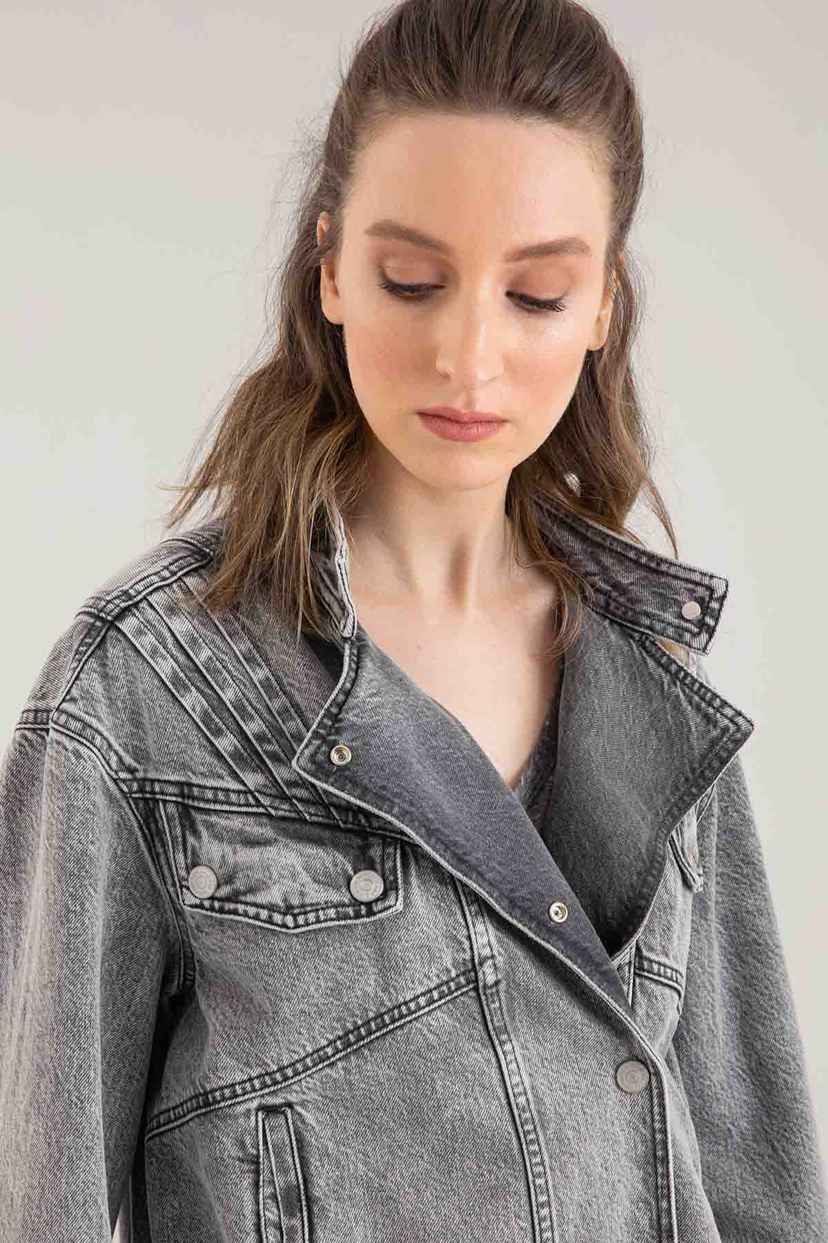 Replay Vintage Jean Ceket-Libas Trendy Fashion Store